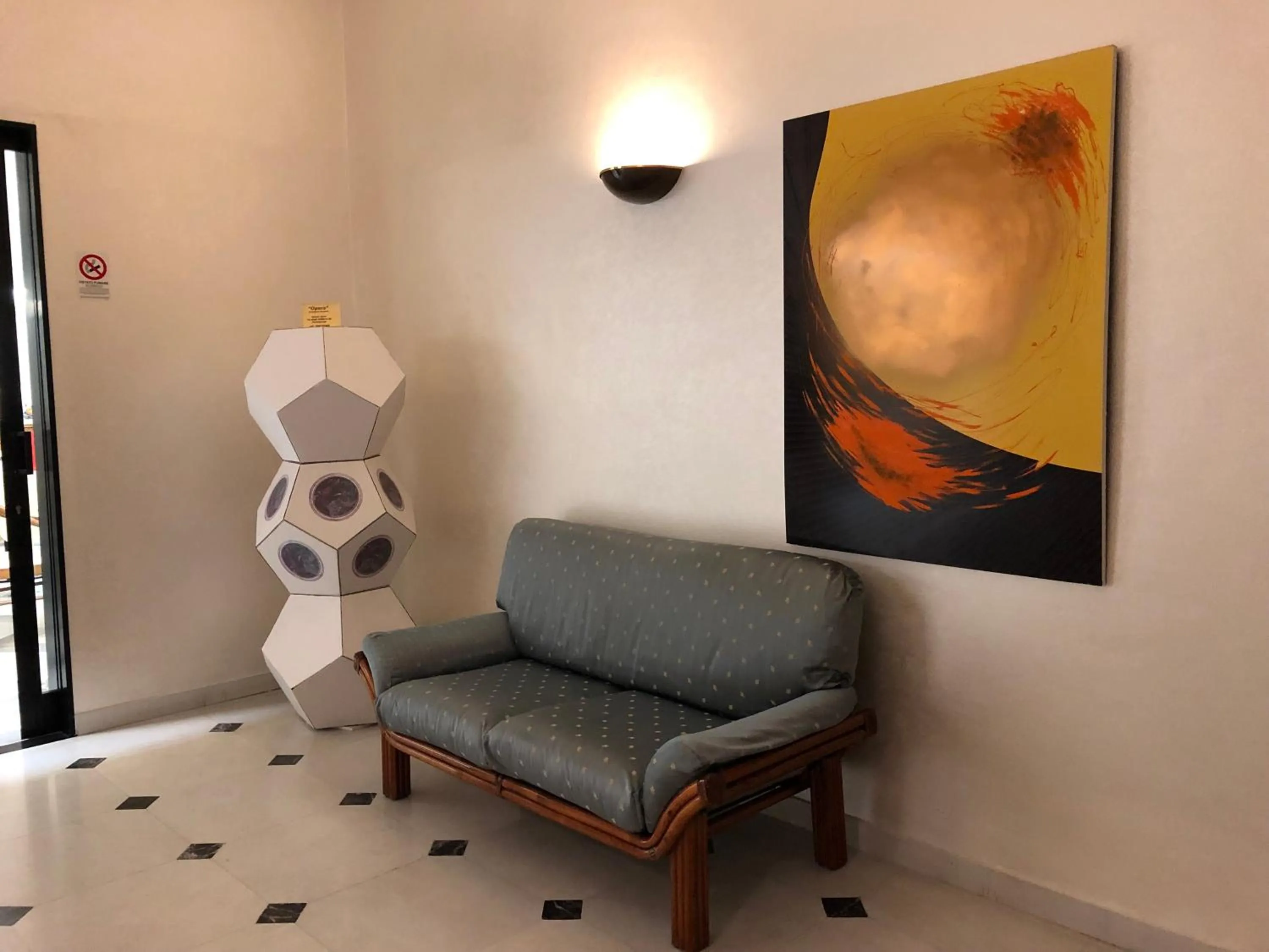 Living room in Arthotel Gabbiano Azzurro Due