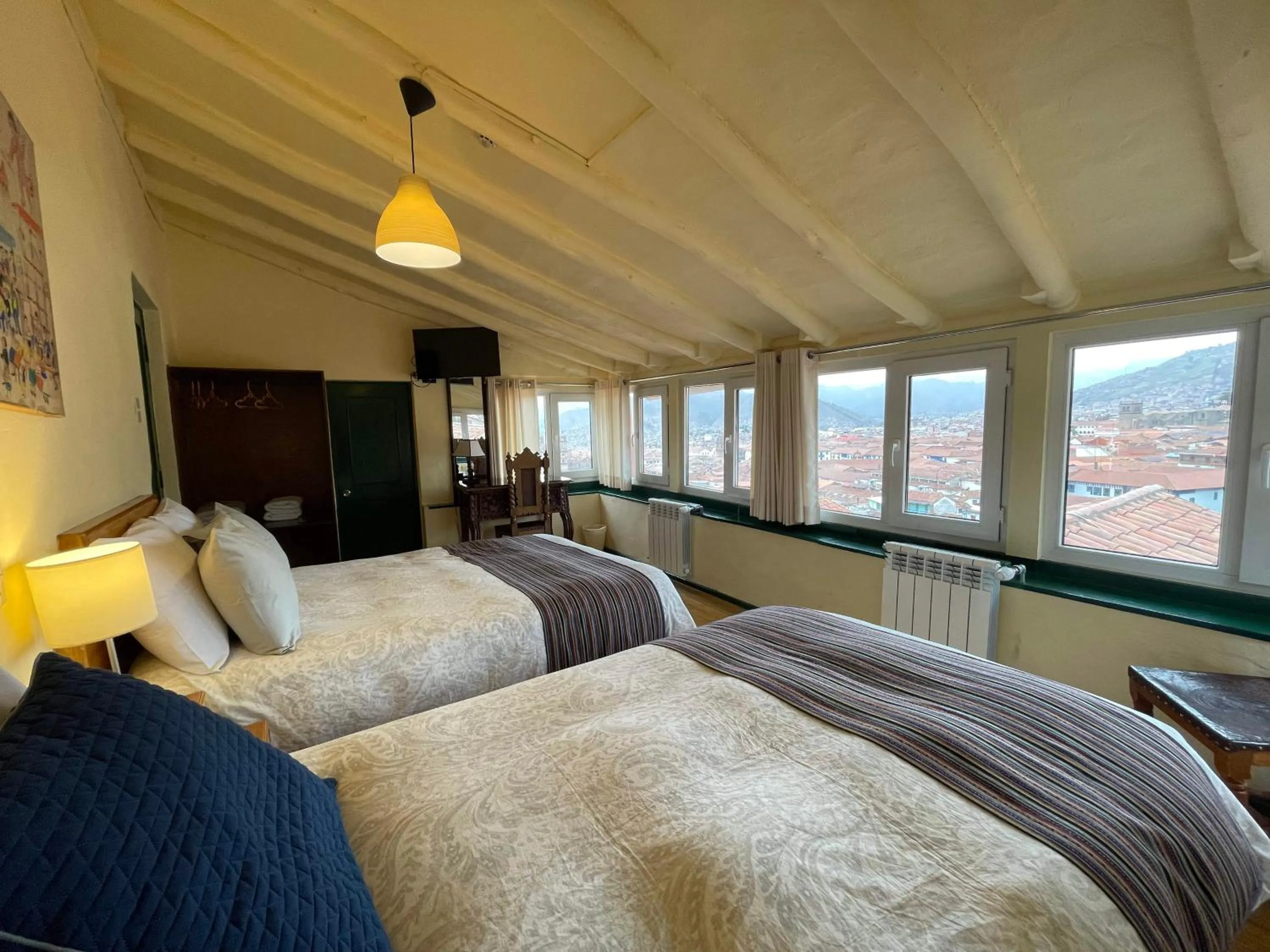 Photo of the whole room, Bed in Hostal Corihuasi