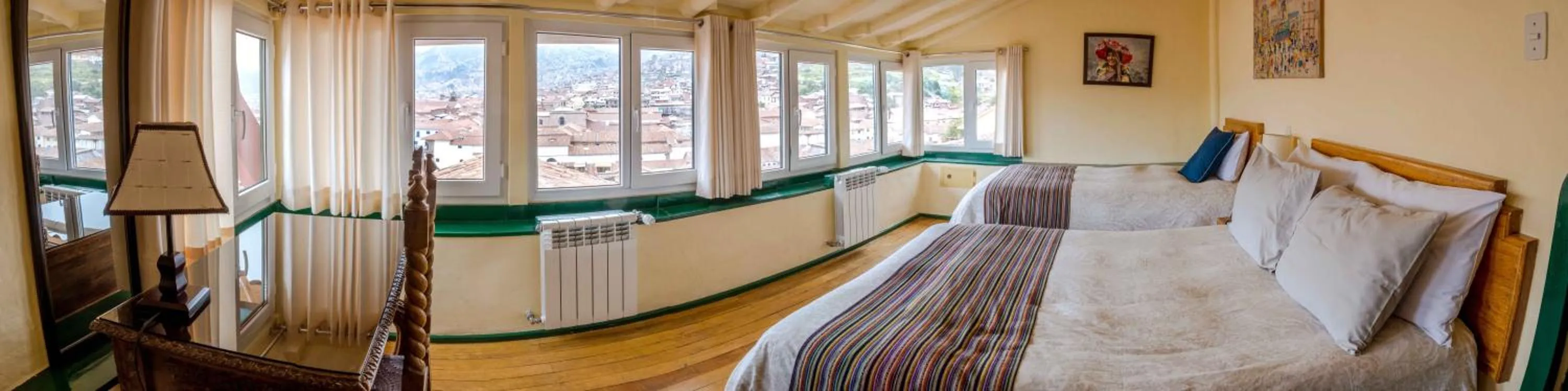 Photo of the whole room, Bed in Hostal Corihuasi