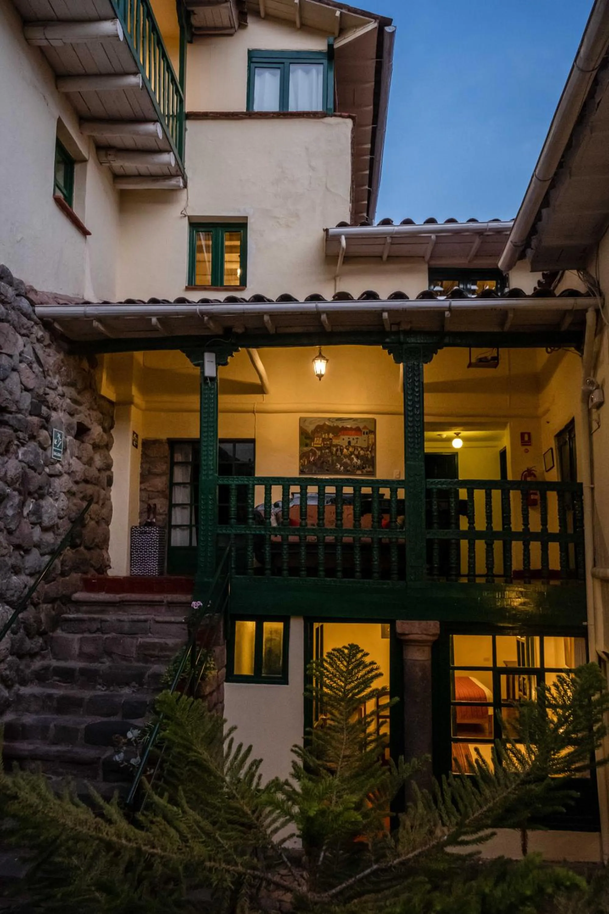 Property building in Hostal Corihuasi