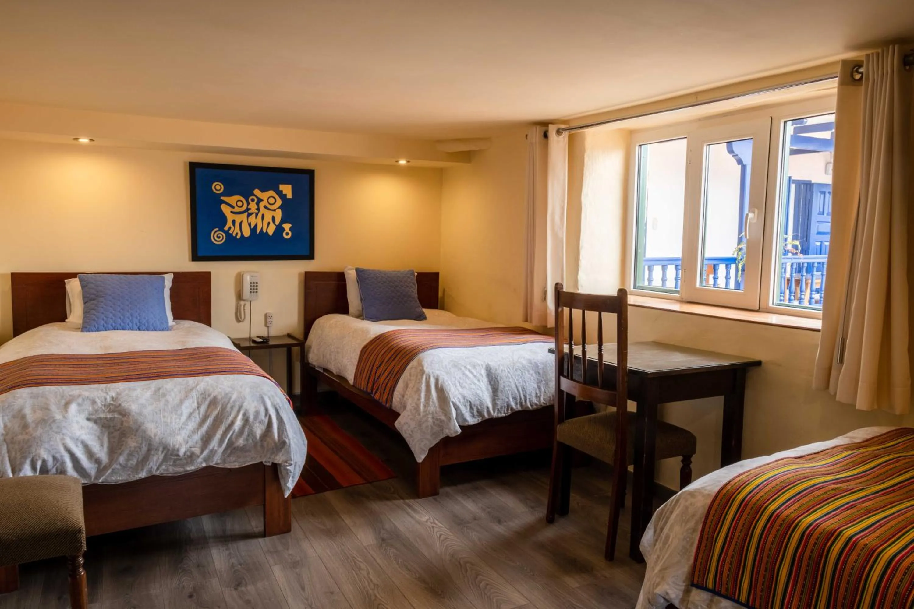 Photo of the whole room, Bed in Hostal Corihuasi