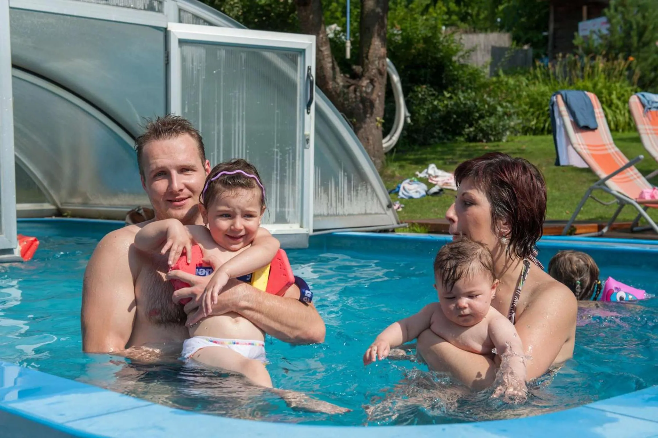 Swimming pool in Hotel Garni Pod Skalkou