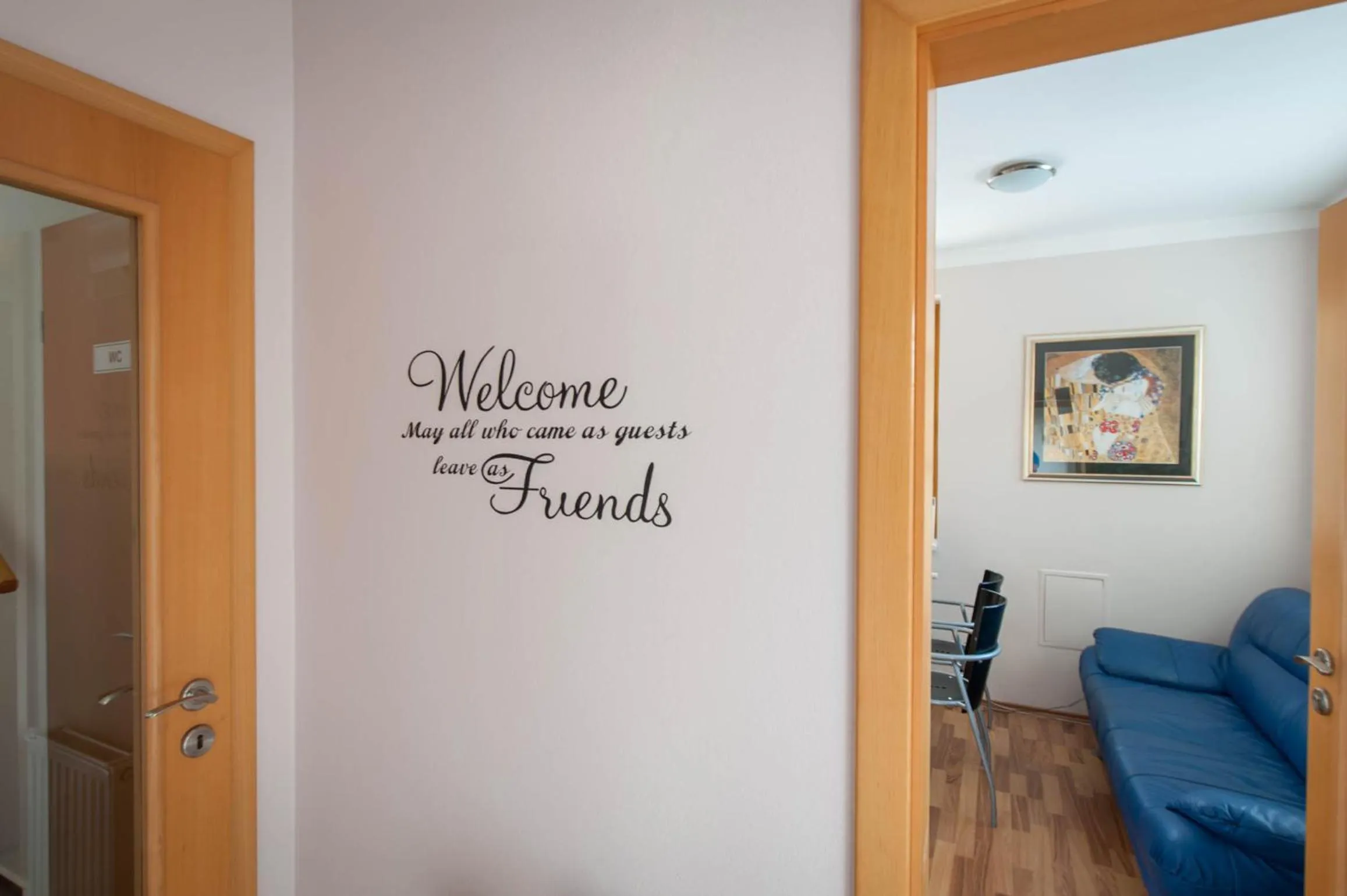 Lobby or reception in Hotel Garni Pod Skalkou