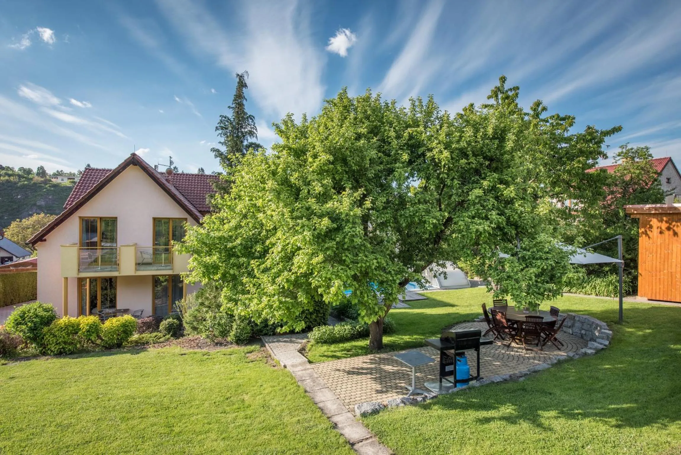 Property building in Hotel Garni Pod Skalkou