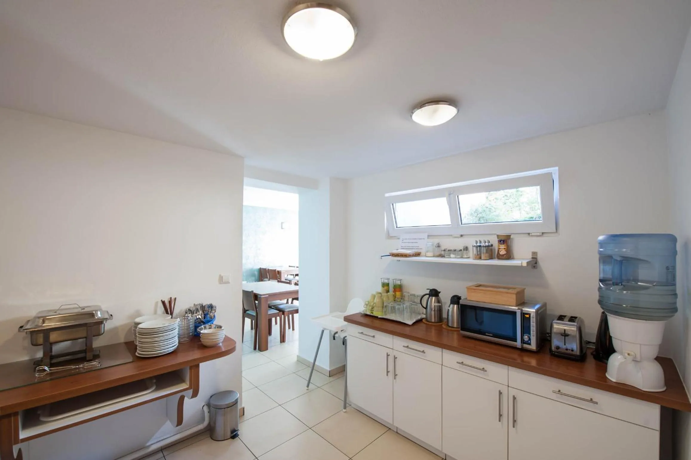 Communal kitchen in Hotel Garni Pod Skalkou