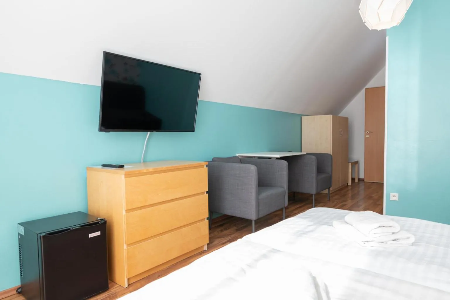 TV and multimedia, Bed in Hotel Garni Pod Skalkou