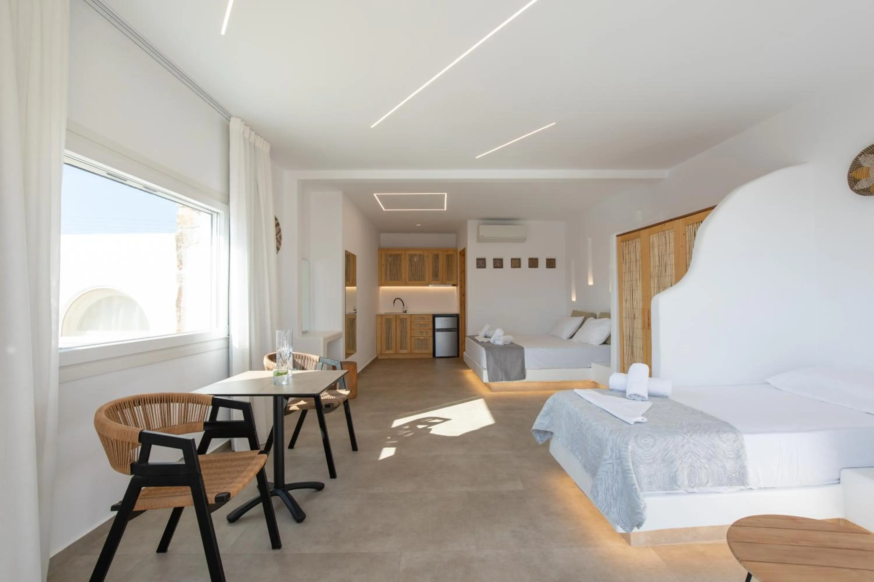 Bed in Alexandros Mykonos