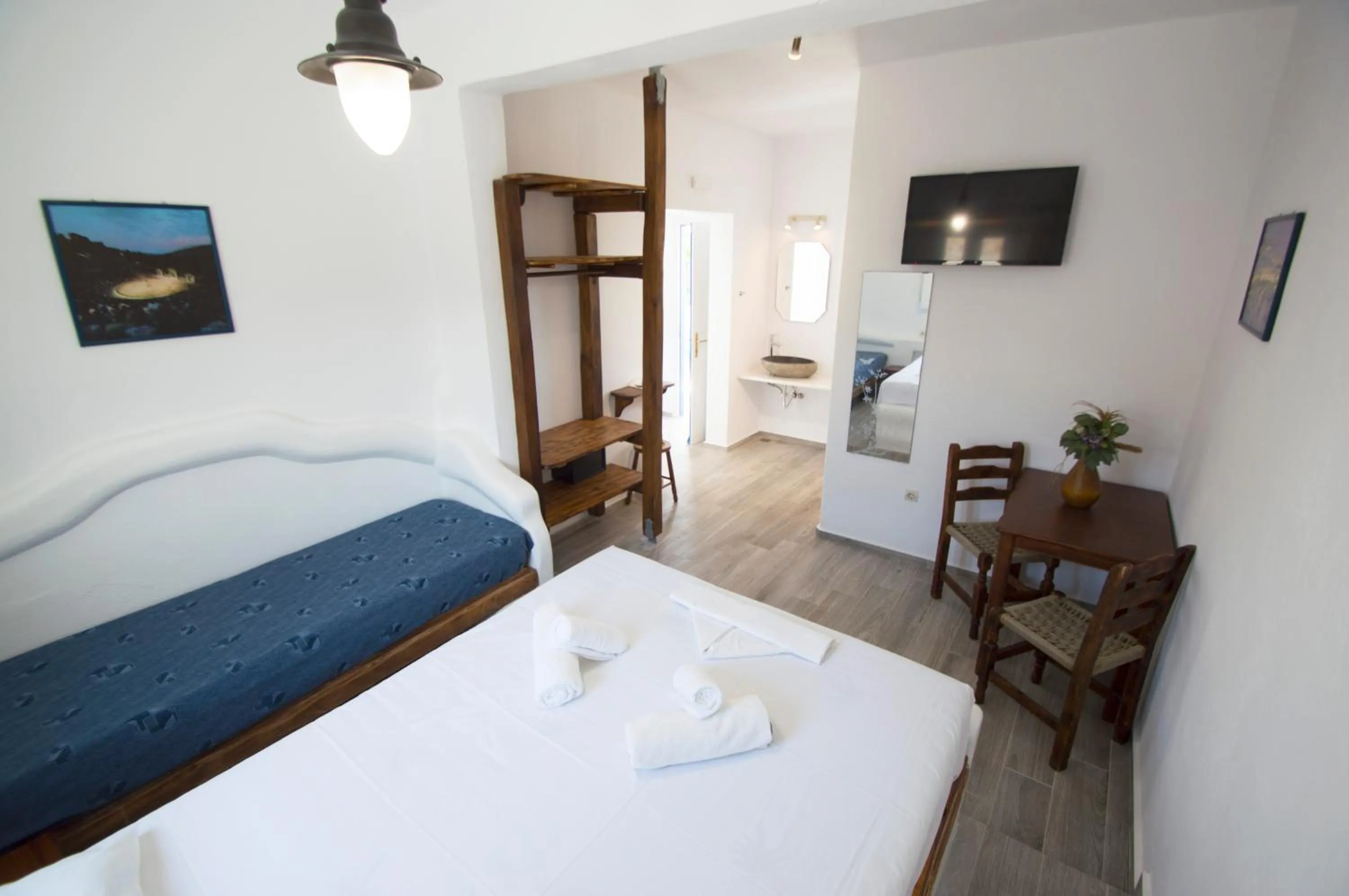 Bed in Alexandros Mykonos