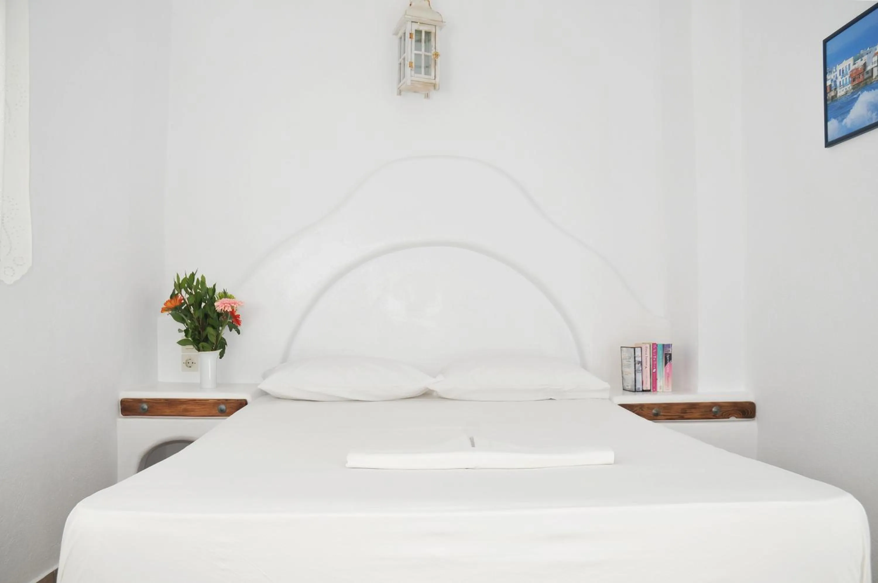 Bed in Alexandros Mykonos