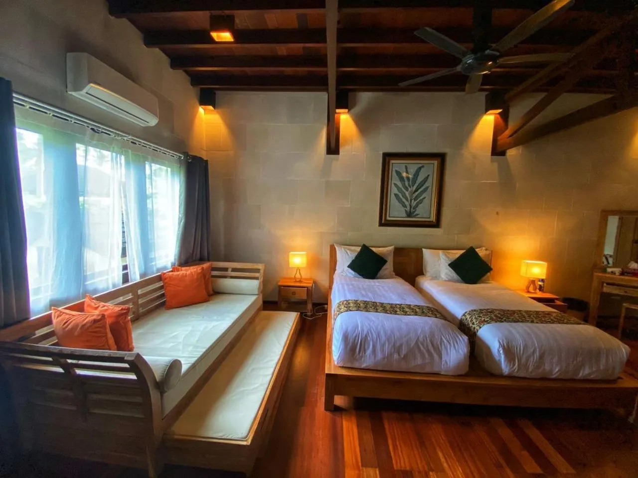 Bed in Kudat Riviera Exclusive Beach Villas