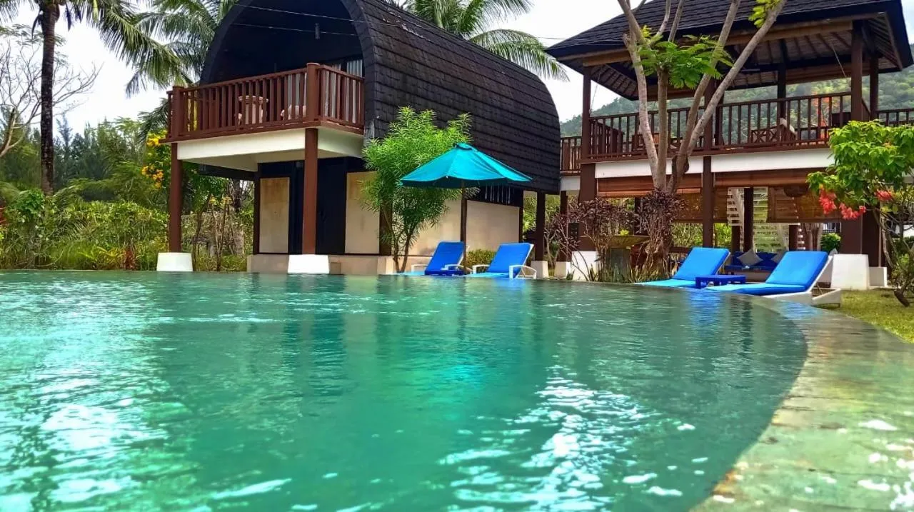 Patio in Kudat Riviera Exclusive Beach Villas