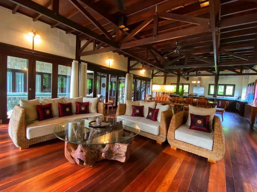 Living room in Kudat Riviera Exclusive Beach Villas