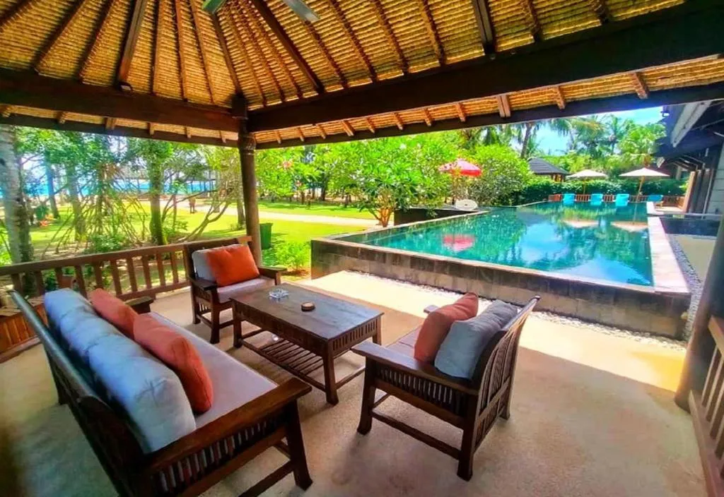 Seating area in Kudat Riviera Exclusive Beach Villas