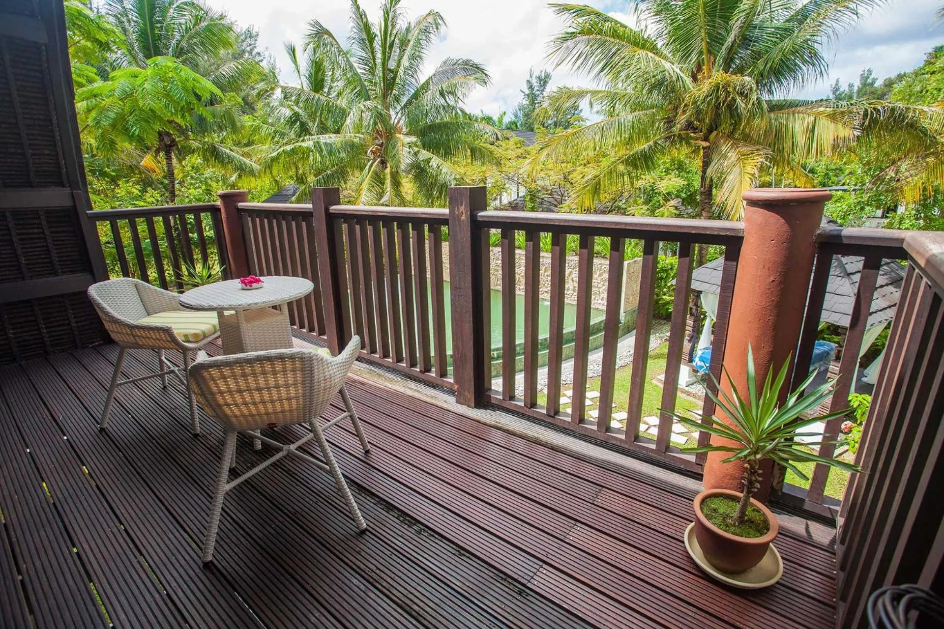 Balcony/Terrace in Kudat Riviera Exclusive Beach Villas