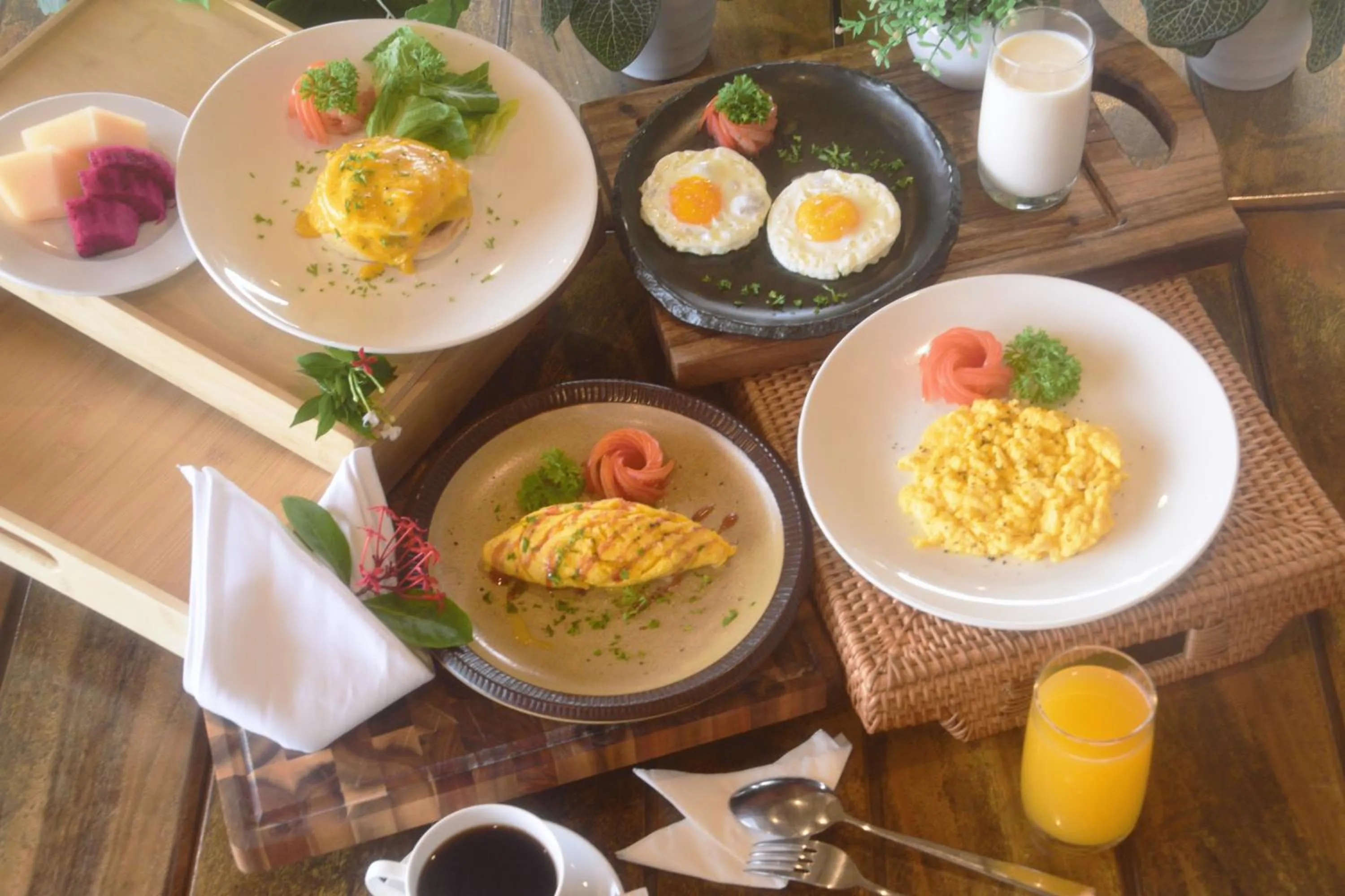 Breakfast in The View Serviced Residence 豪景日式酒店公寓