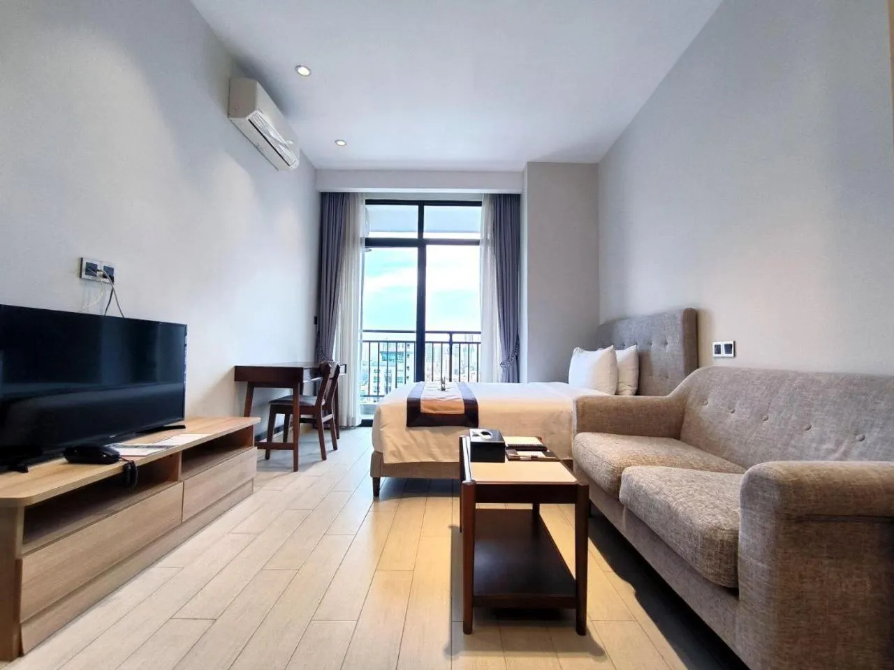Communal lounge/ TV room in The View Serviced Residence 豪景日式酒店公寓