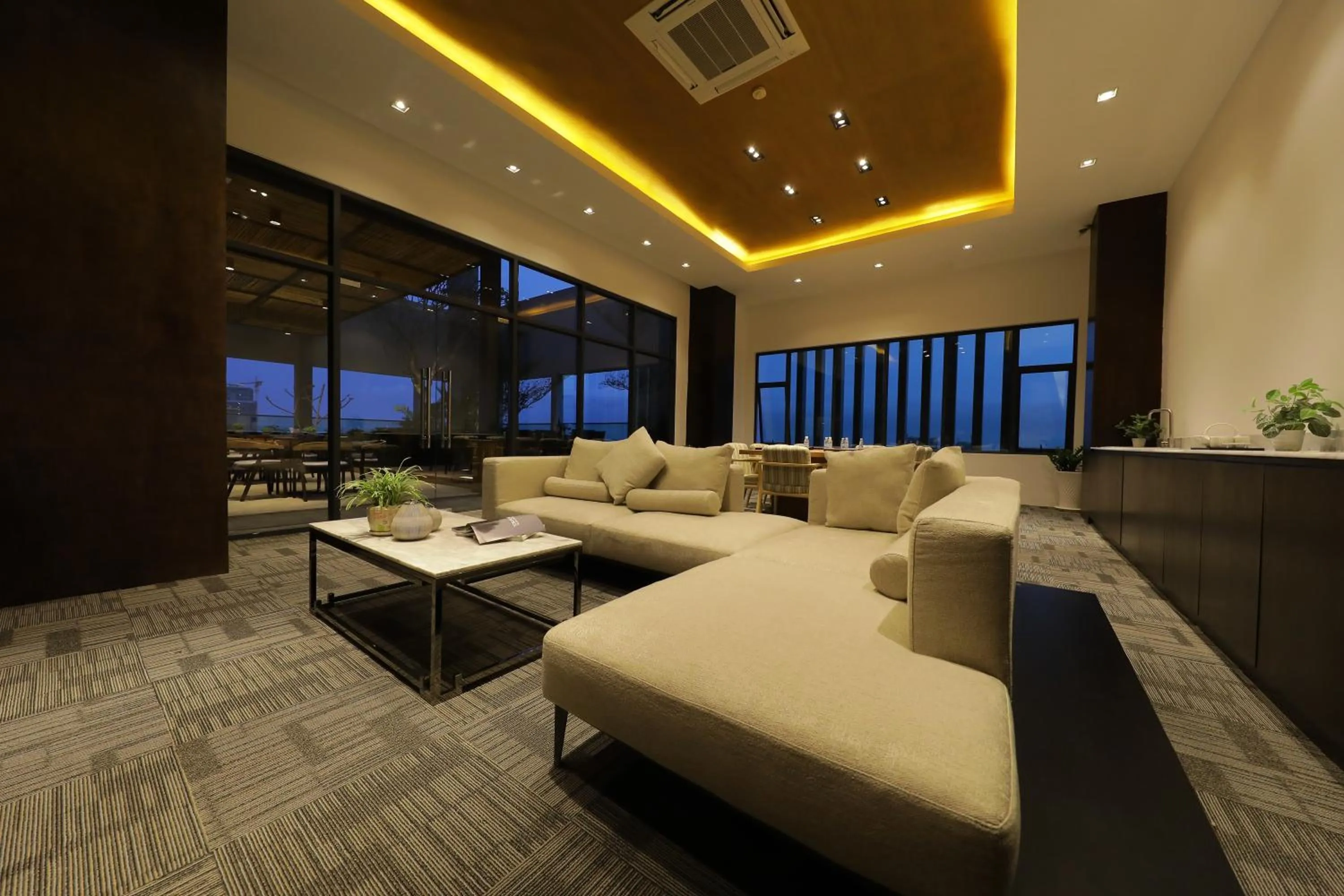 Seating area in The View Serviced Residence 豪景日式酒店公寓