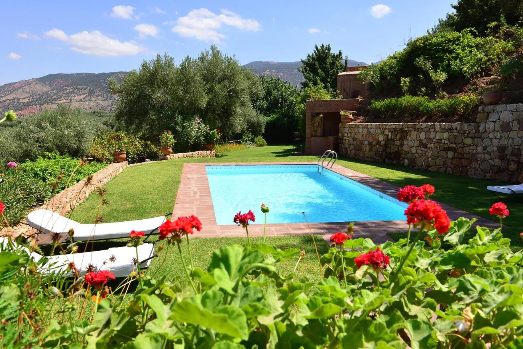Swimming pool in Domaine La Source