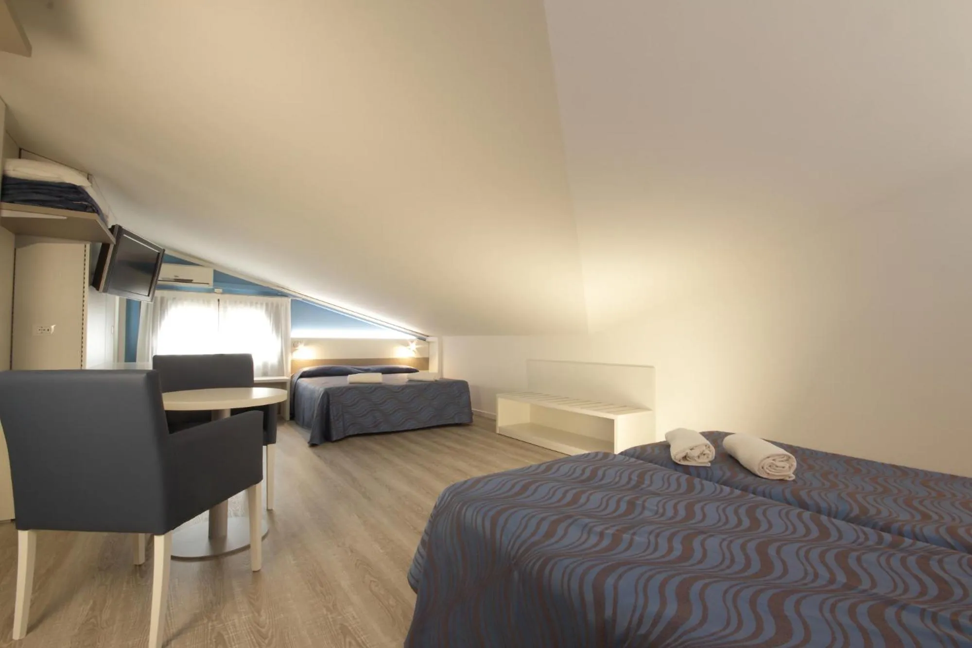 Bed in Hotel Serenella