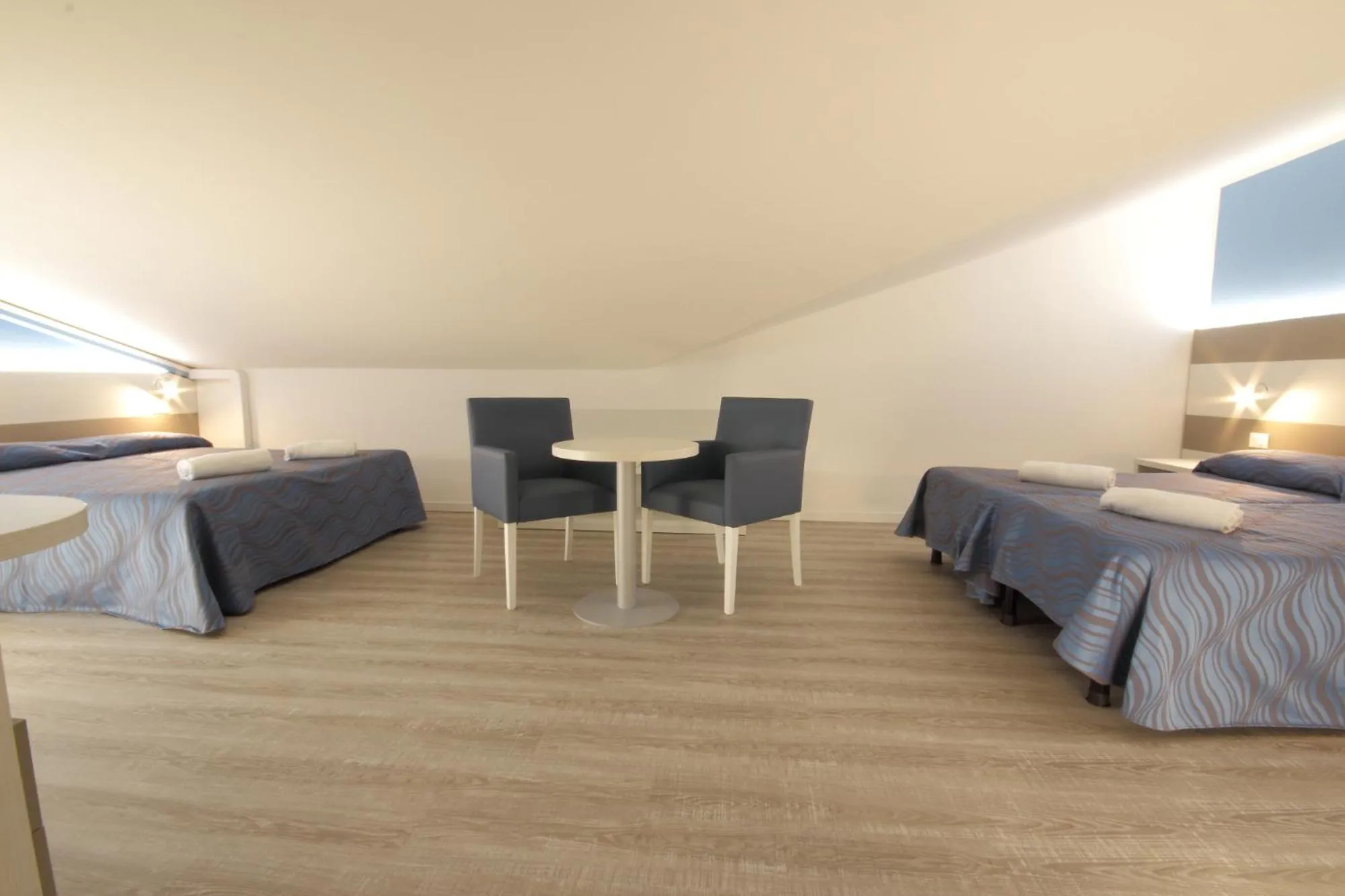 Bed in Hotel Serenella