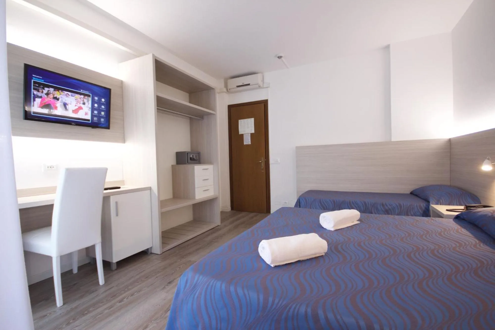 Bed in Hotel Serenella