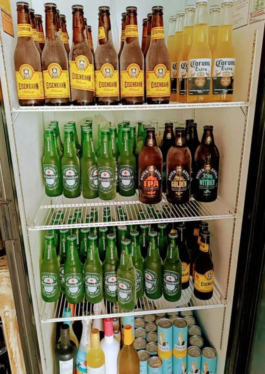 Food and drinks in Pousada Tô na Praia Juquehy