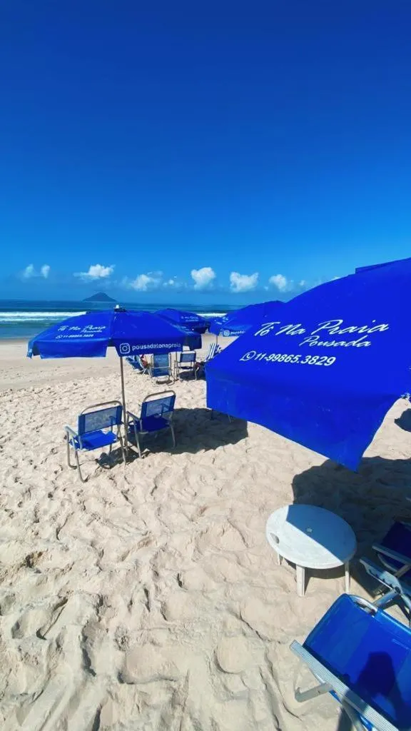 Beach in Pousada Tô na Praia Juquehy