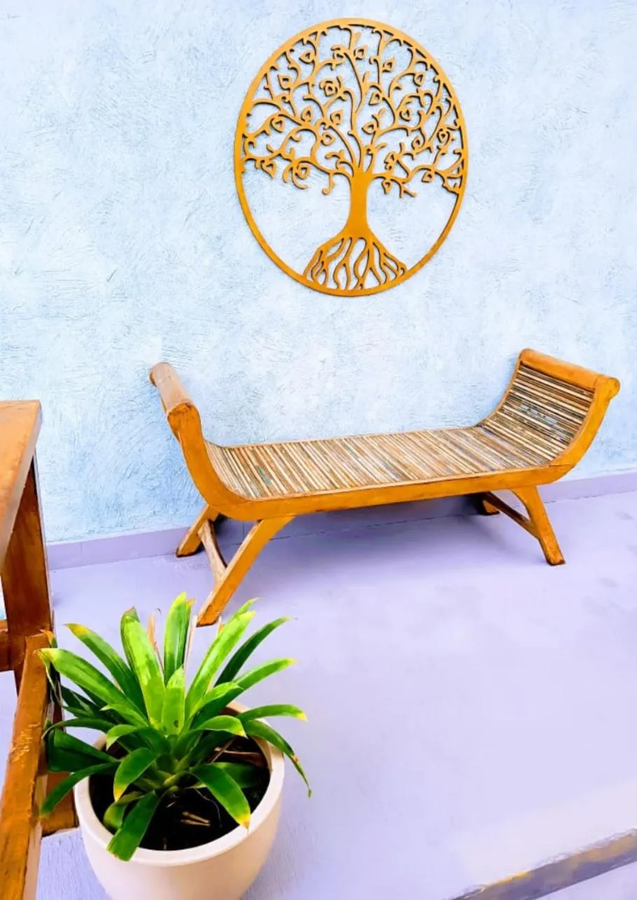 Seating area in Pousada Tô na Praia Juquehy