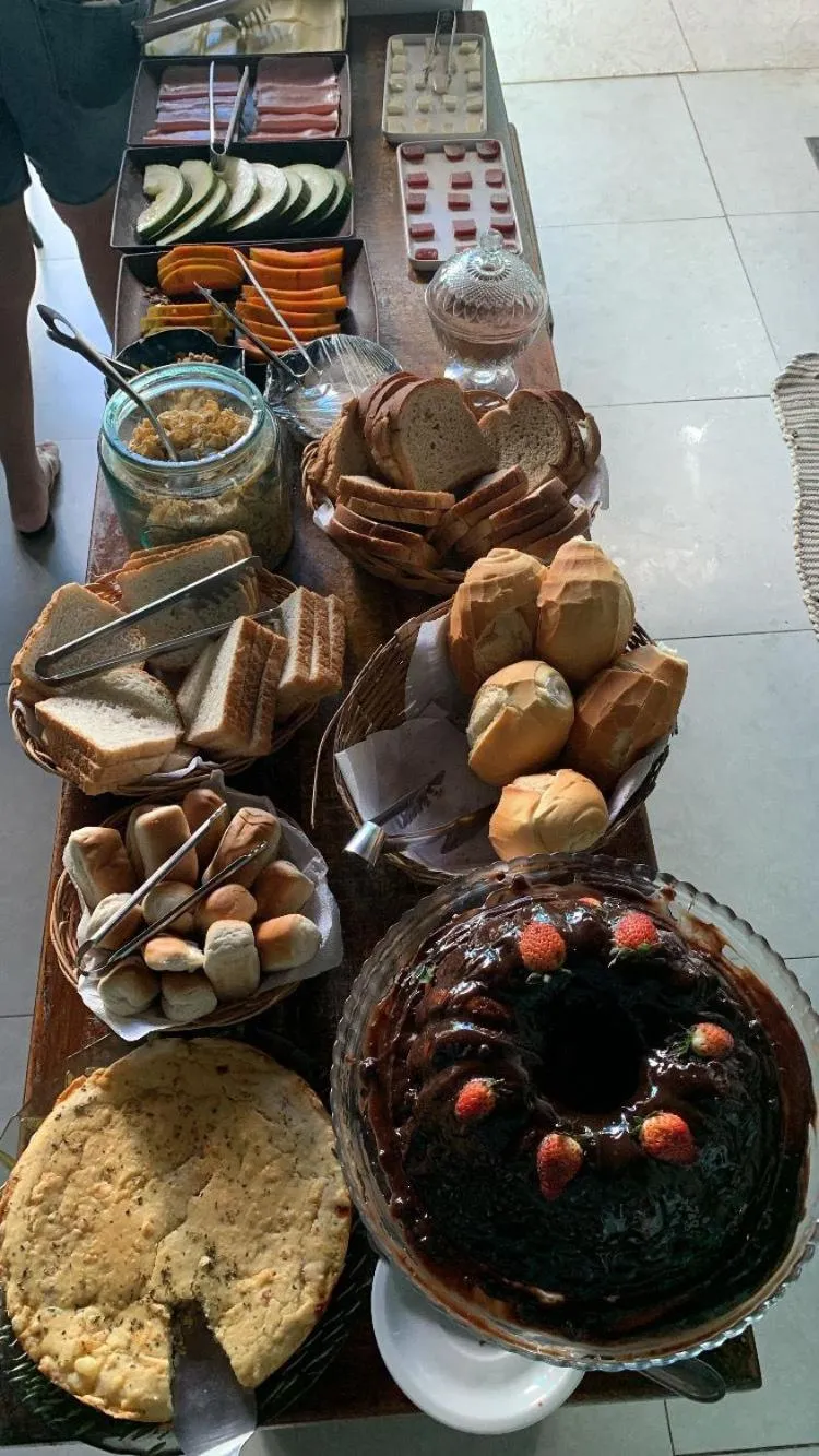 Breakfast in Pousada Tô na Praia Juquehy