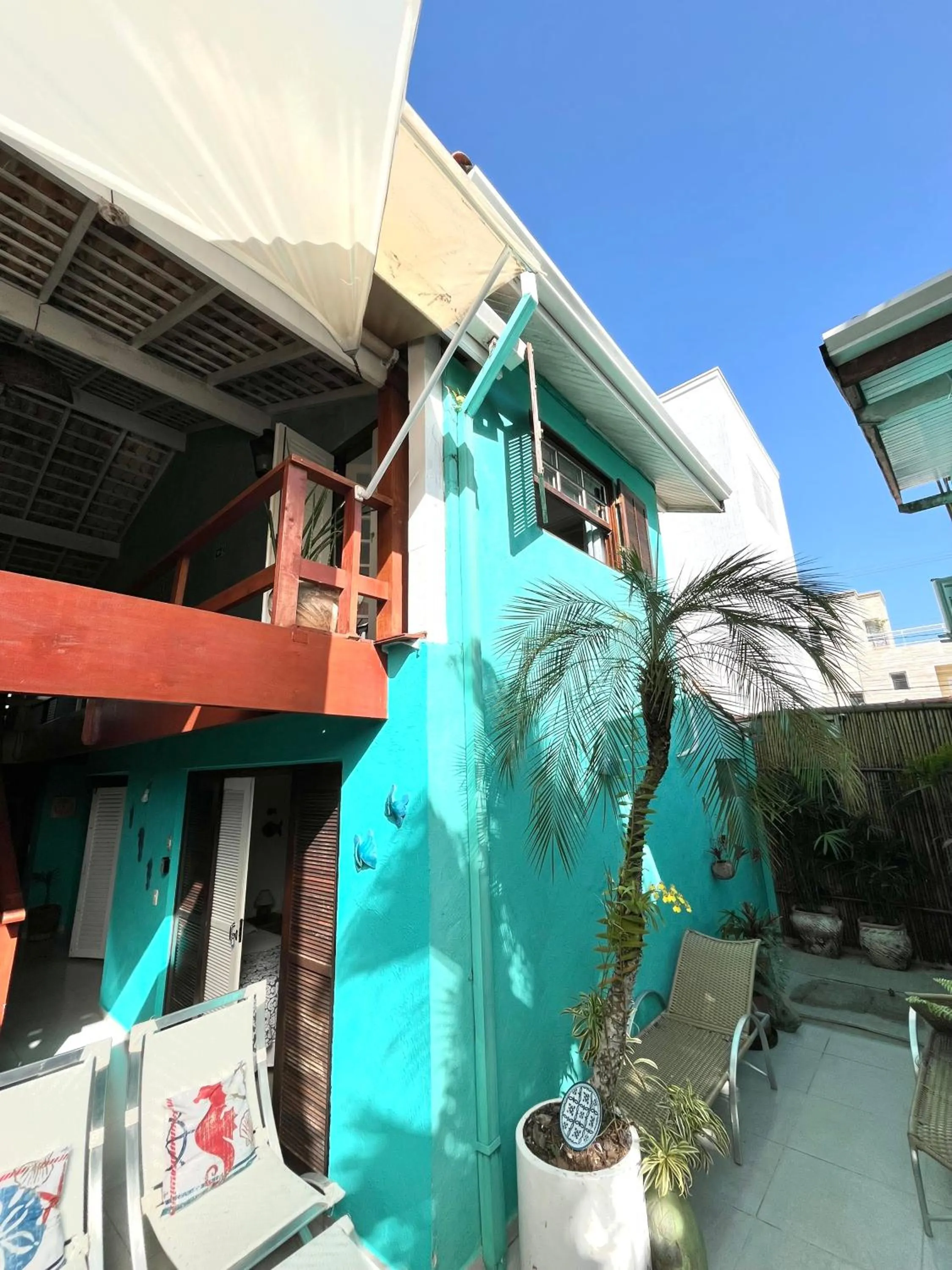 Property building in Pousada Tô na Praia Juquehy