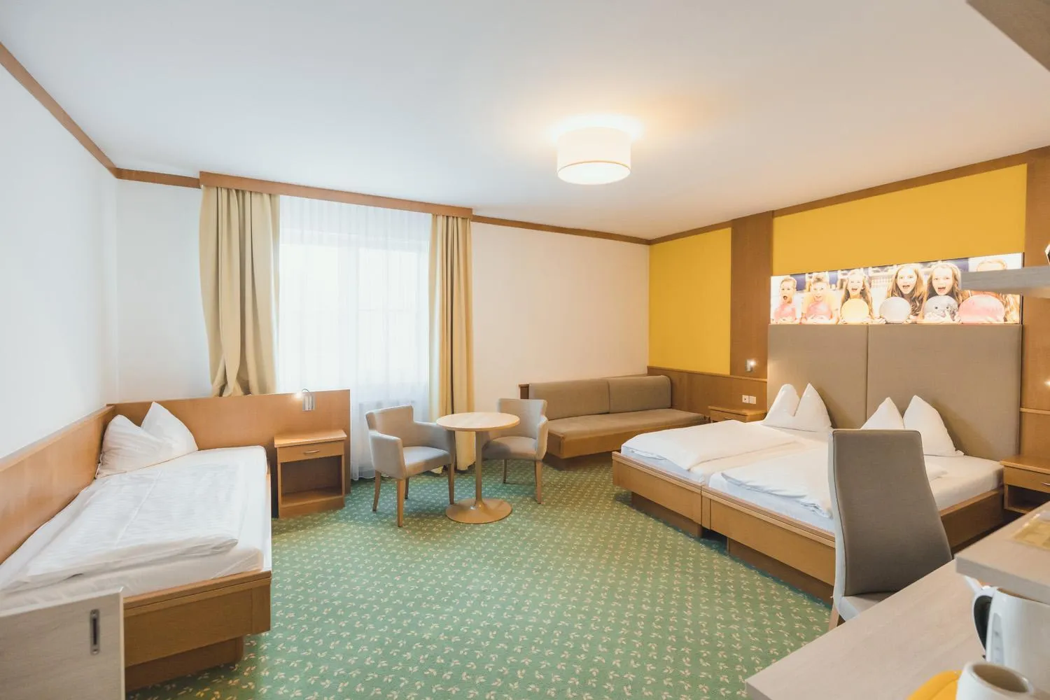 Photo of the whole room, Bed in Thermenhotel Kurz