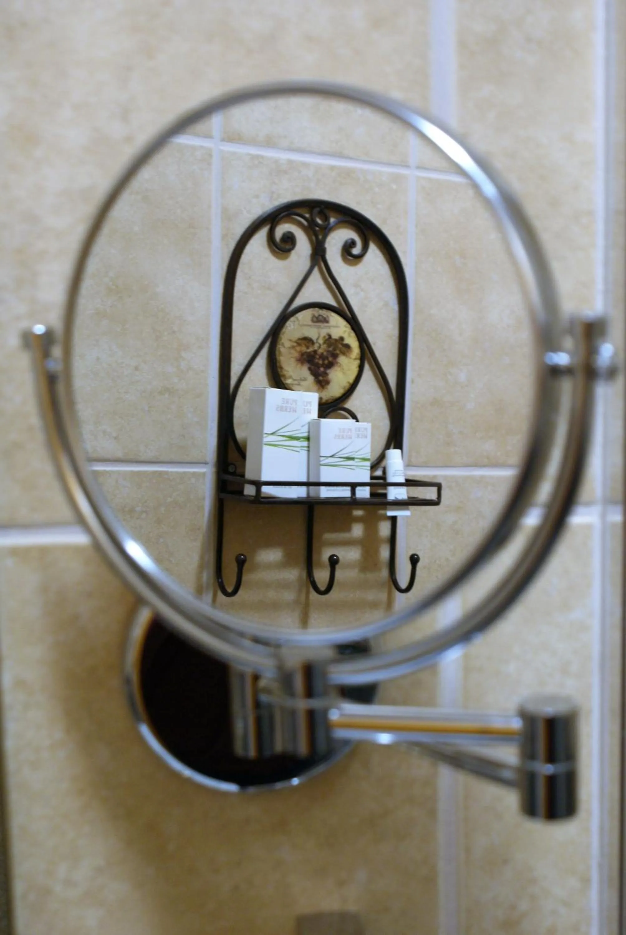 Decorative detail in Hotel park