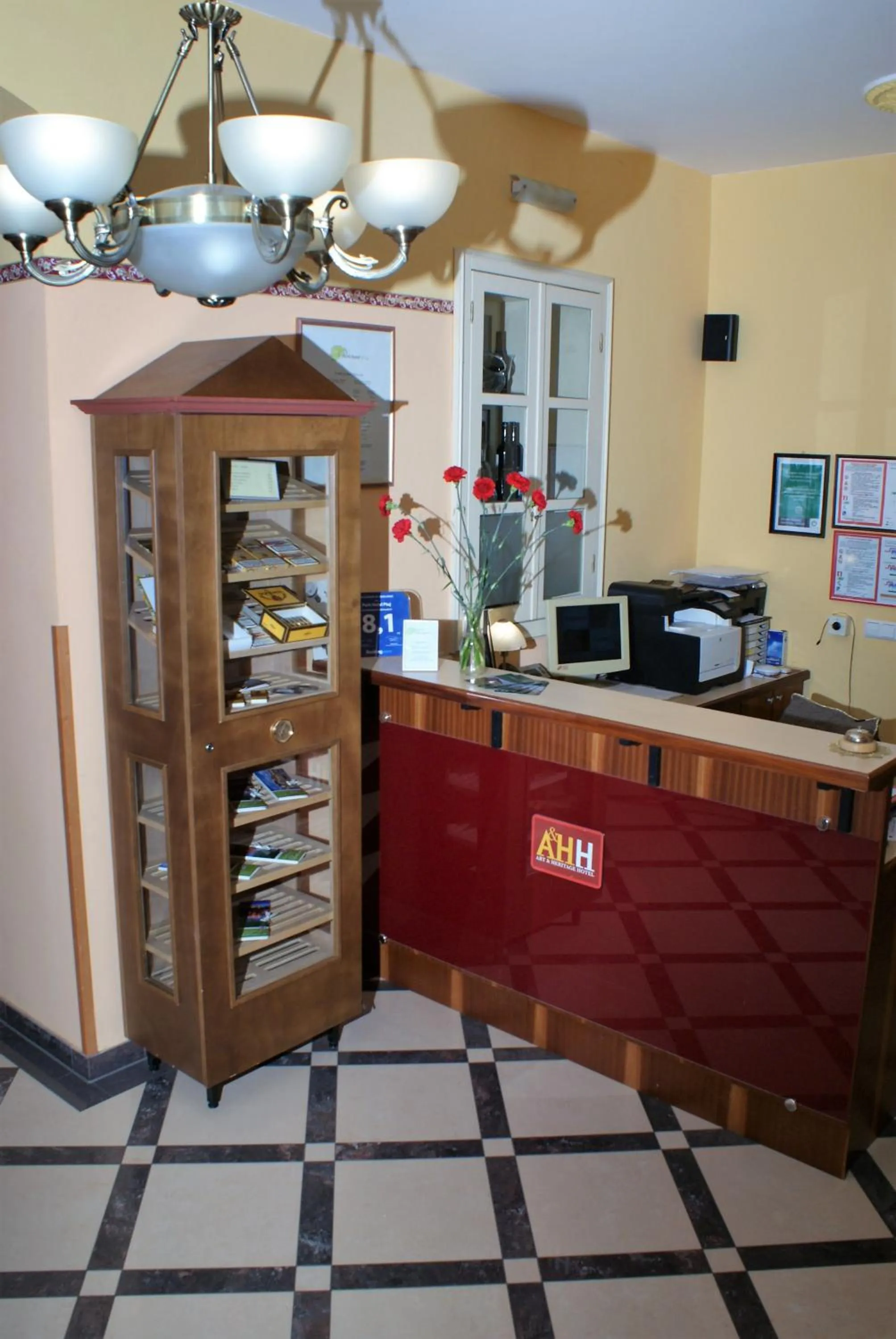 Lobby or reception in Hotel park