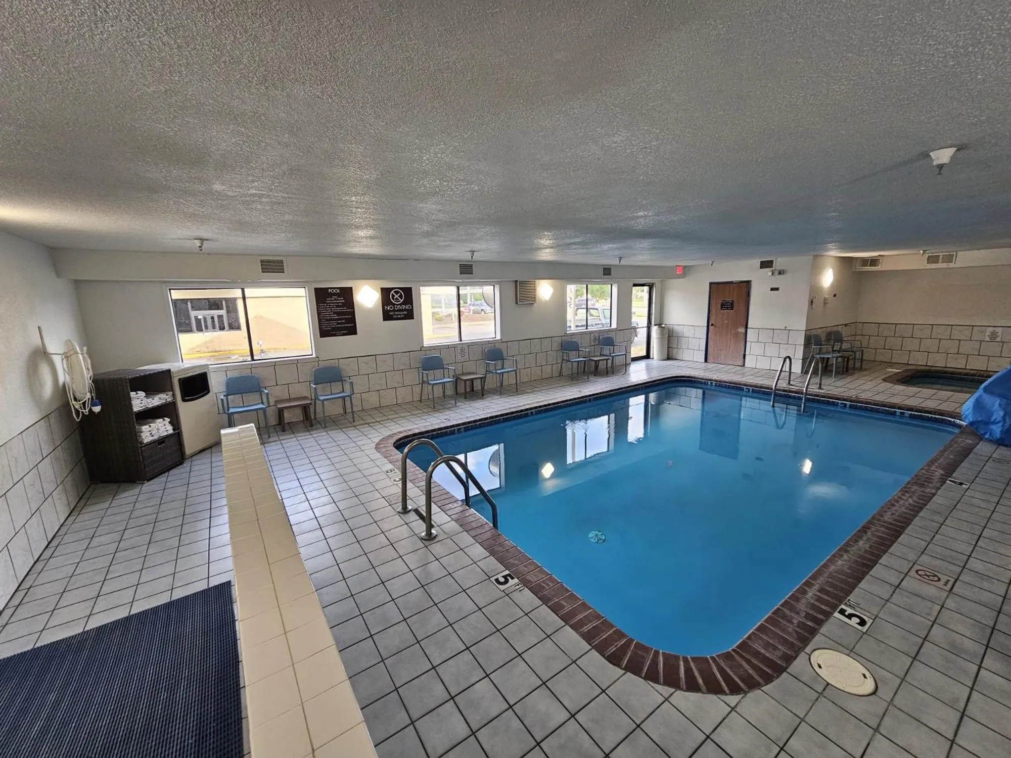 Pool view in Sleep Inn & Suites Salina I-135