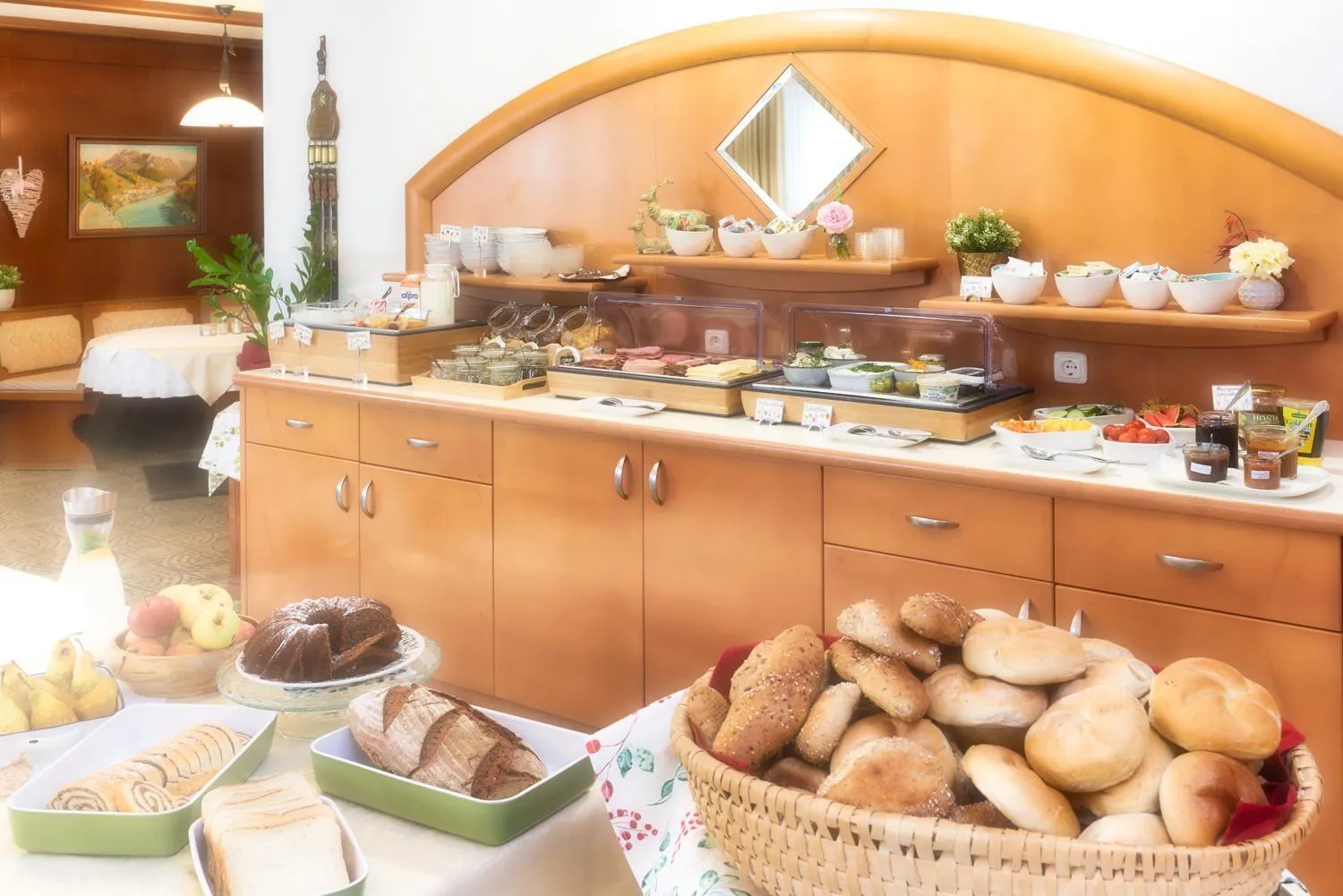 Food and drinks in Gasthof Blasl