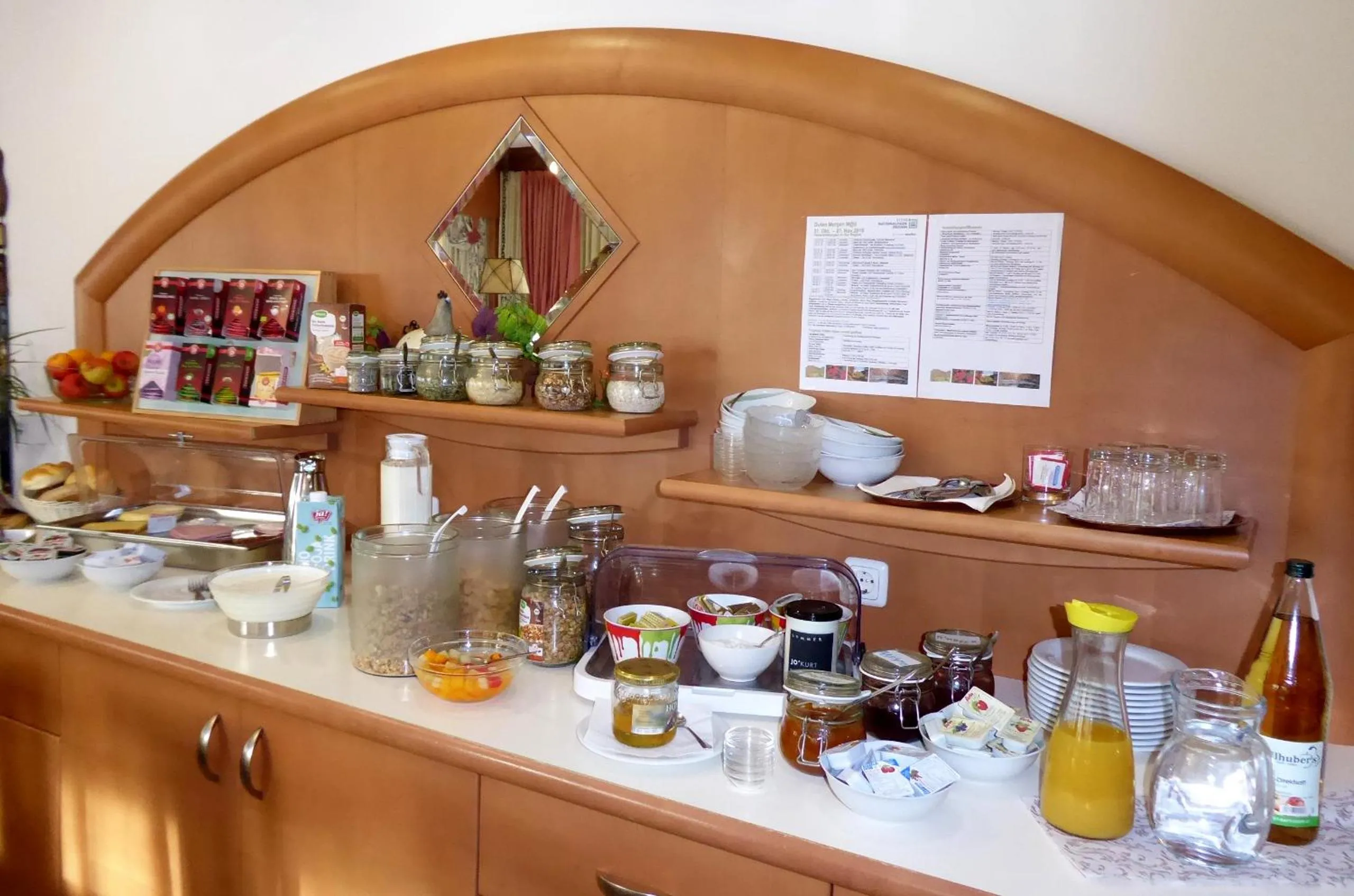 Buffet breakfast in Gasthof BLASL Margaretha