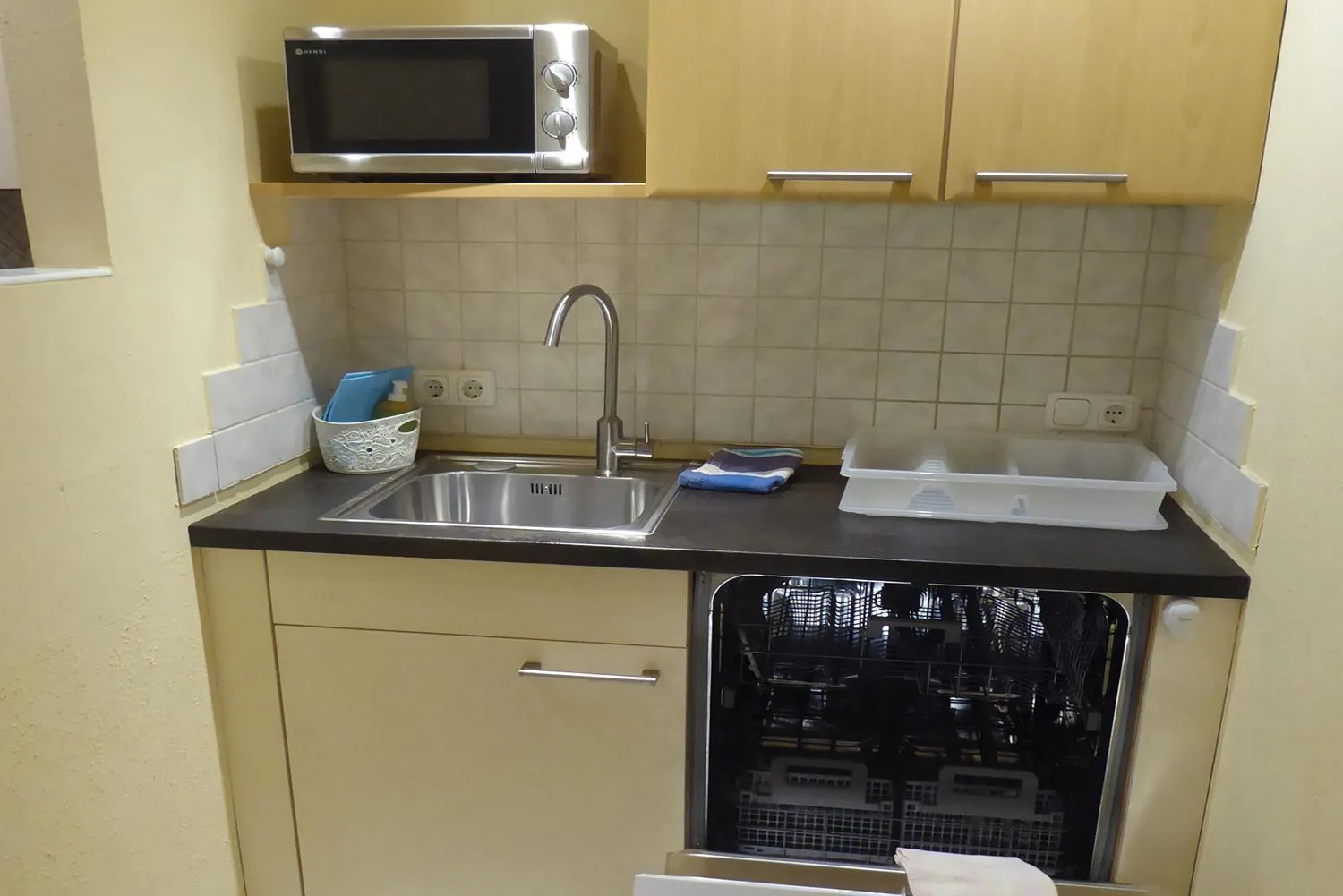 Kitchen or kitchenette in Gasthof Blasl