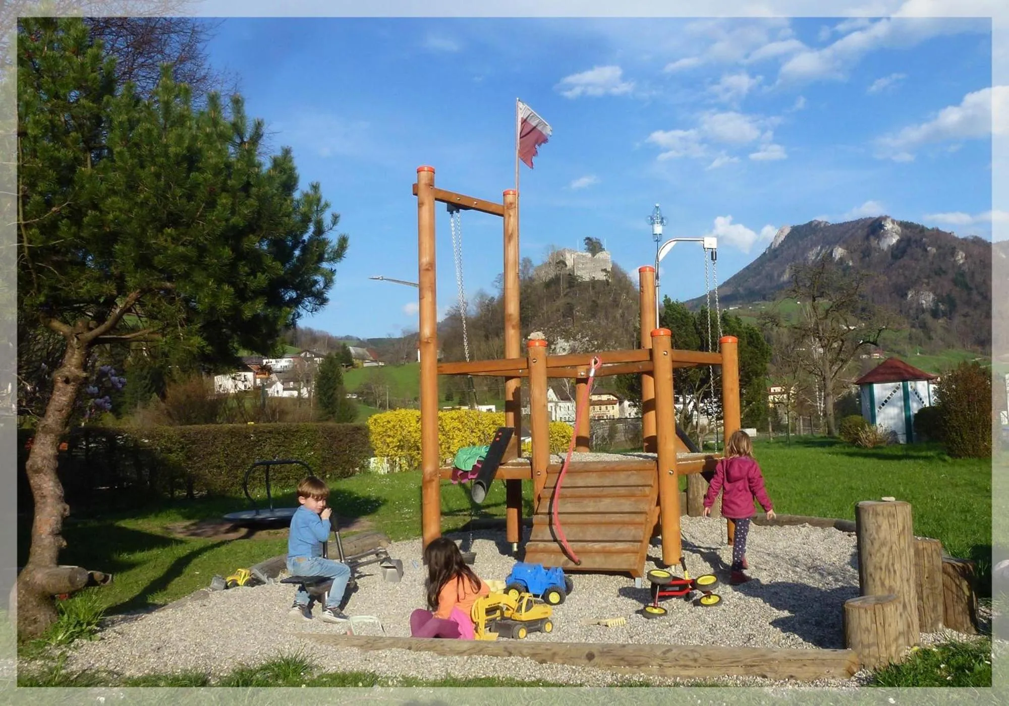 Children play ground in Gasthof Blasl