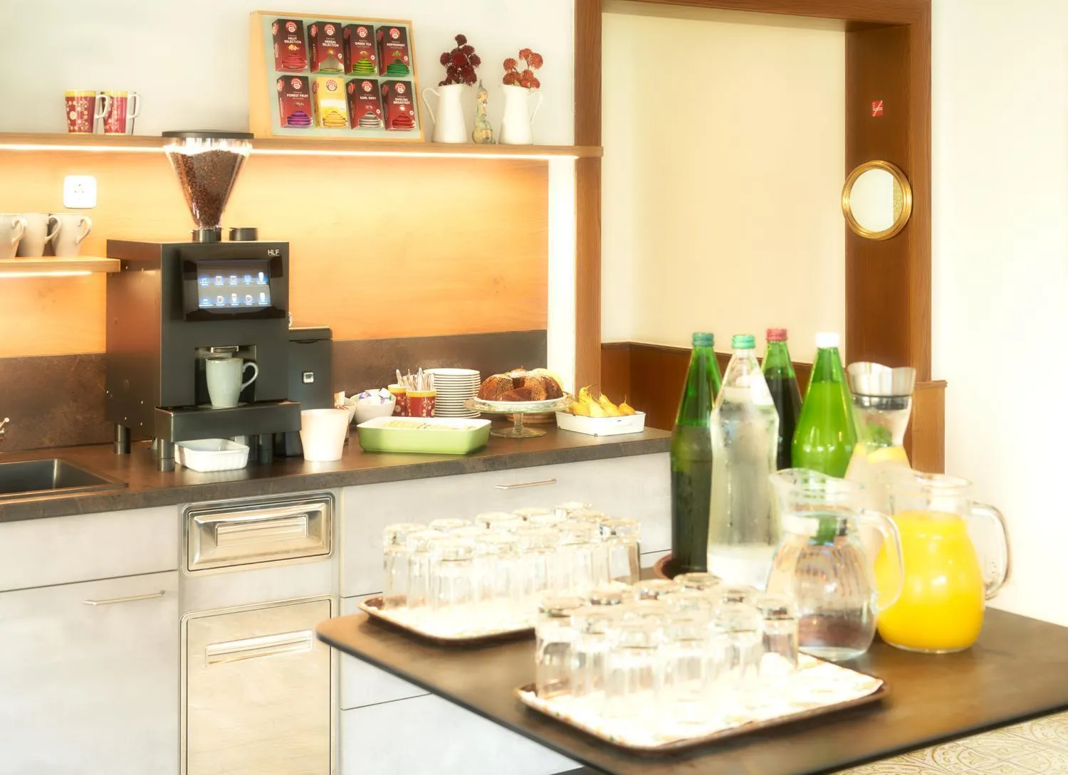 Buffet breakfast in Gasthof Blasl