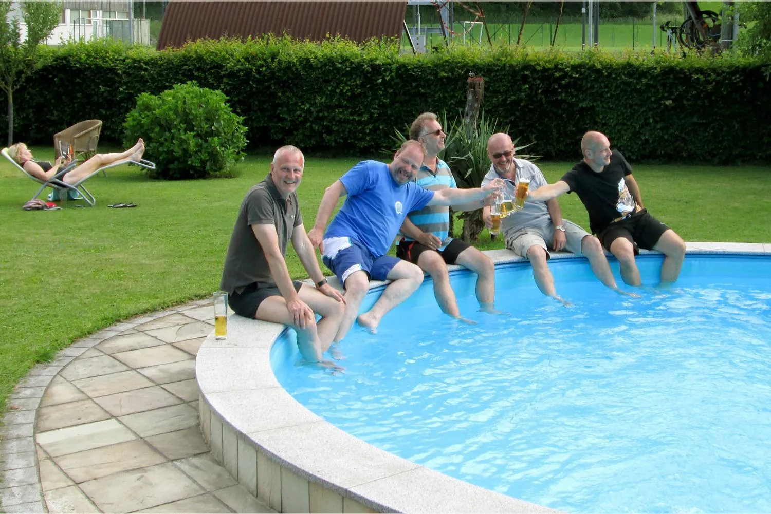 Swimming pool in Gasthof Blasl