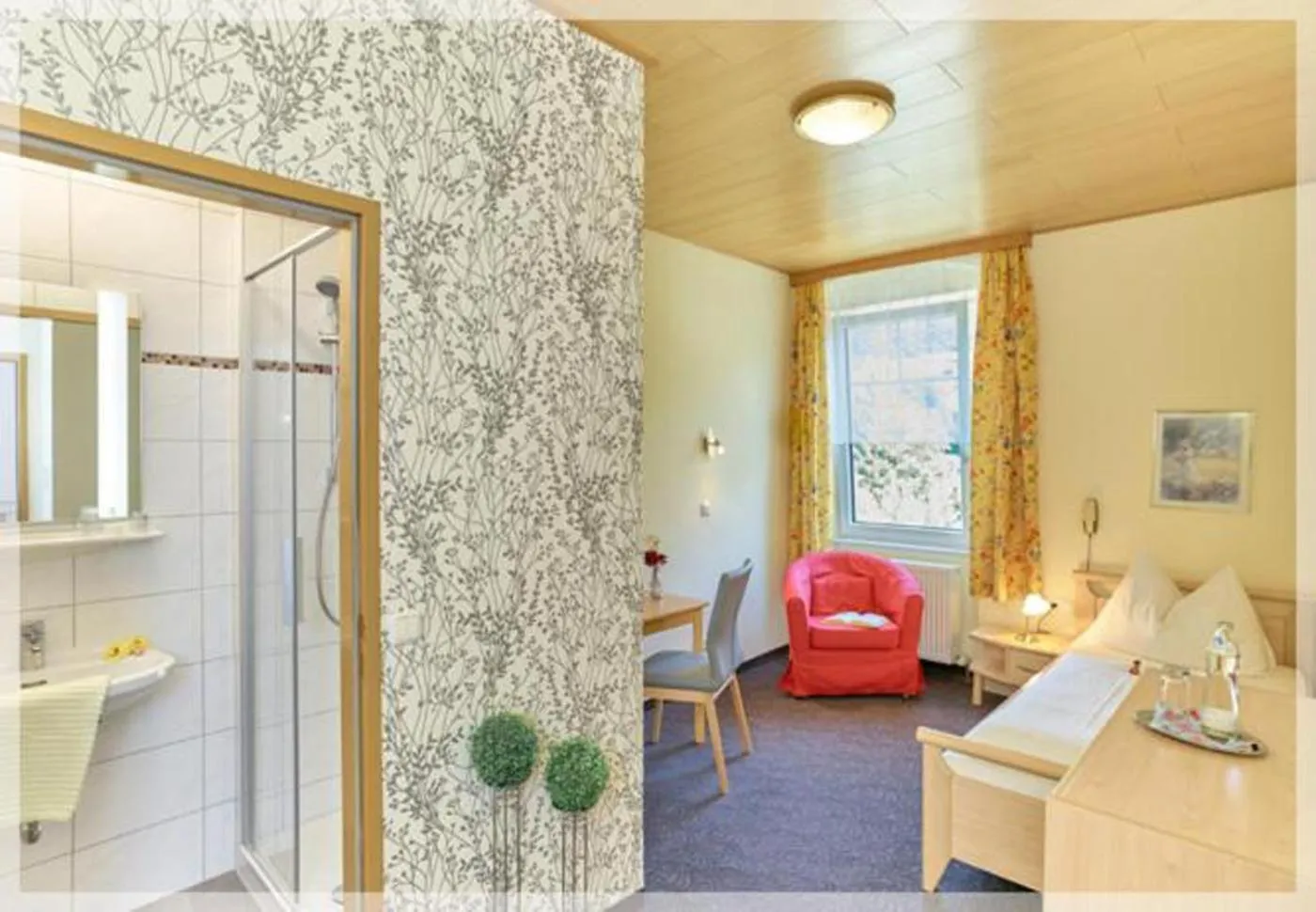 Bed in Gasthof Blasl