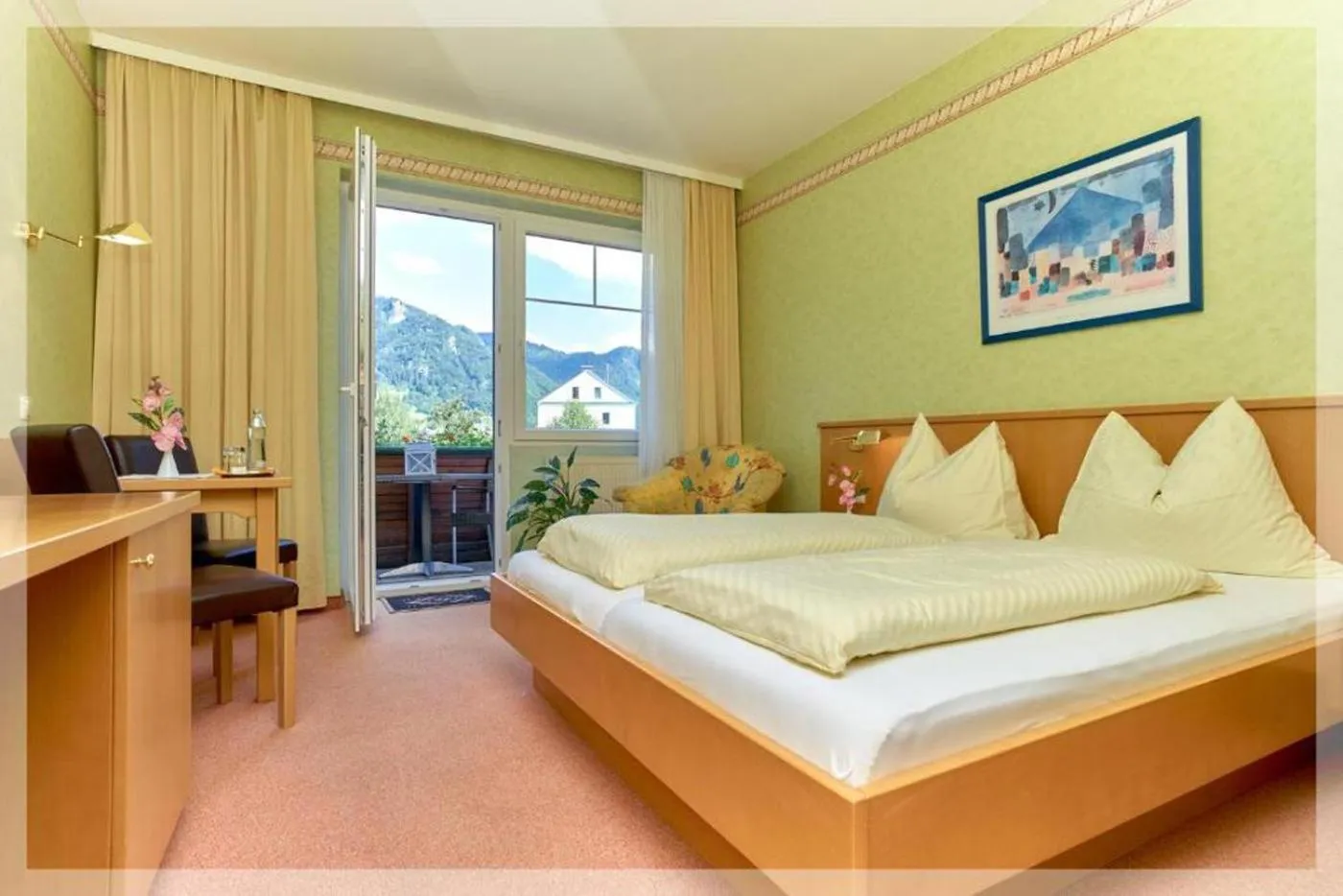 Bed in Gasthof Blasl