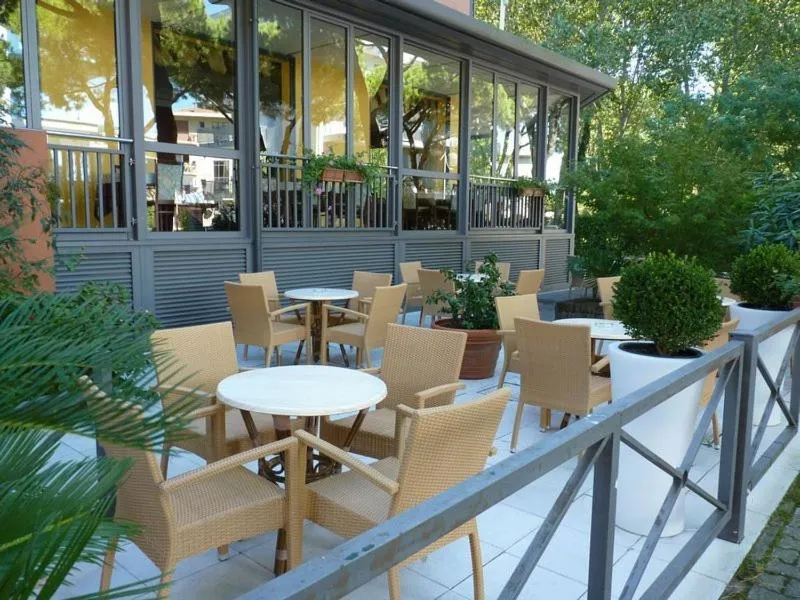 Patio in Hotel Gambrinus