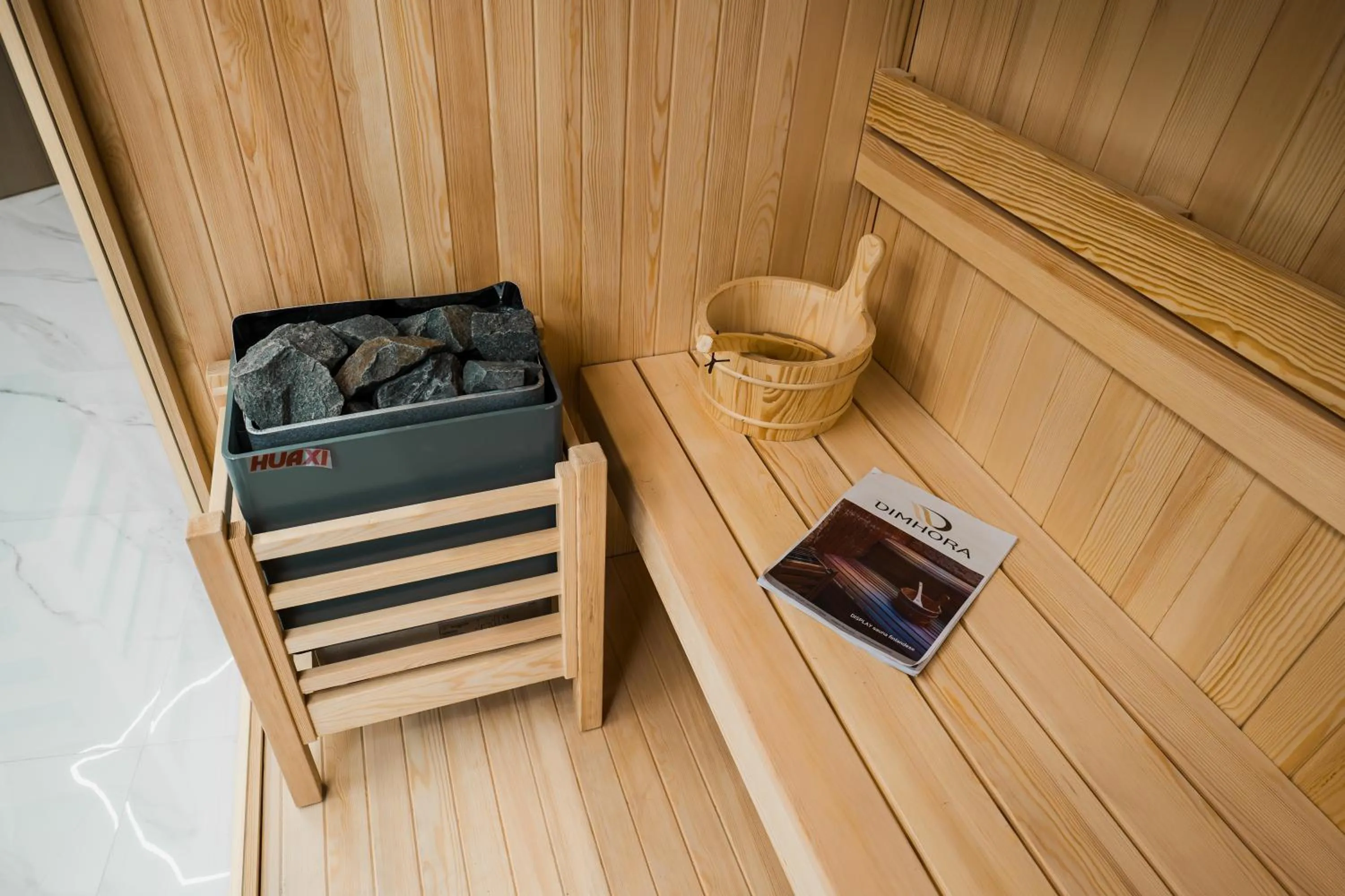 Sauna in Grand Hotel Europa