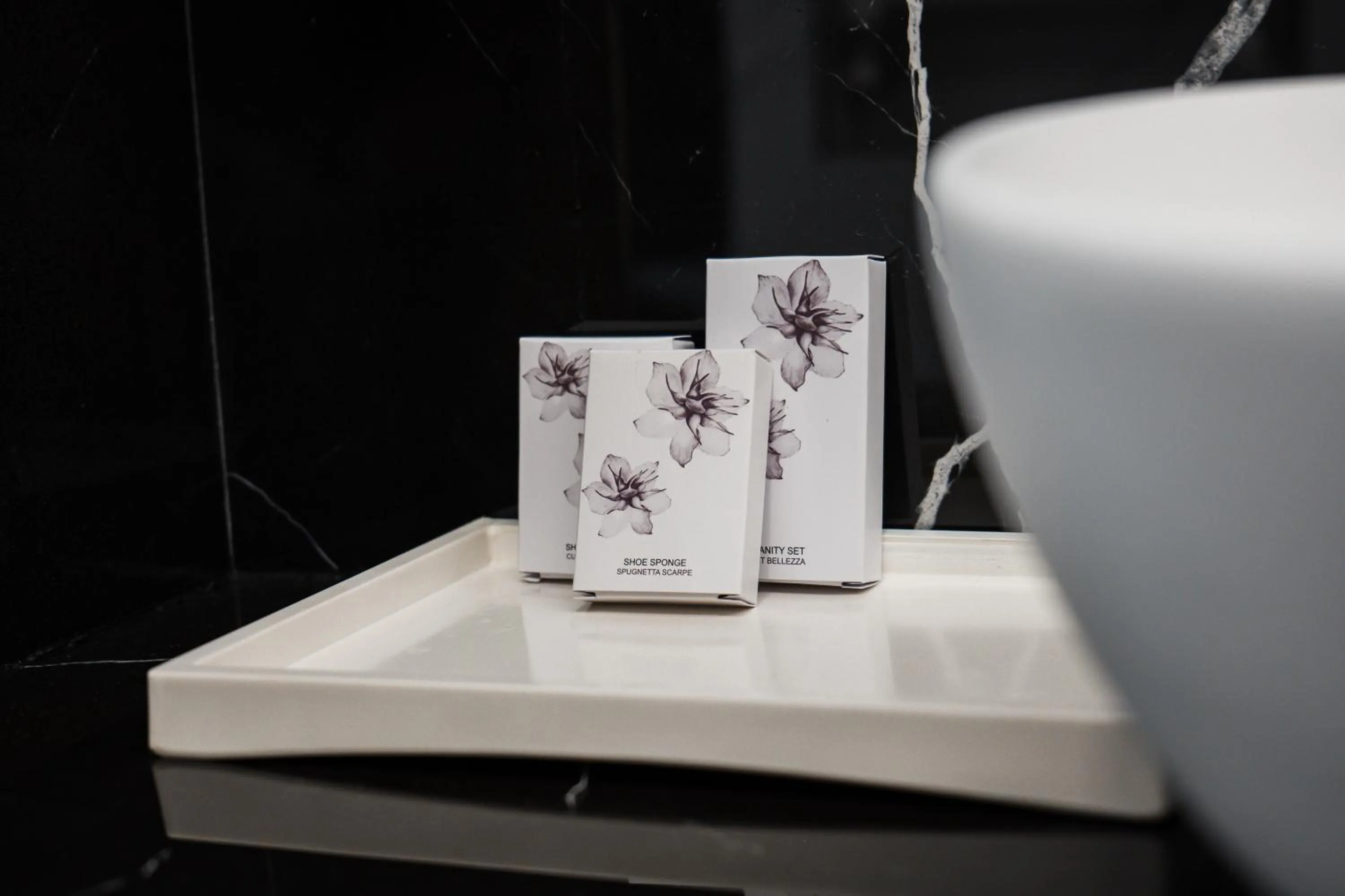 Bathroom in Grand Hotel Europa