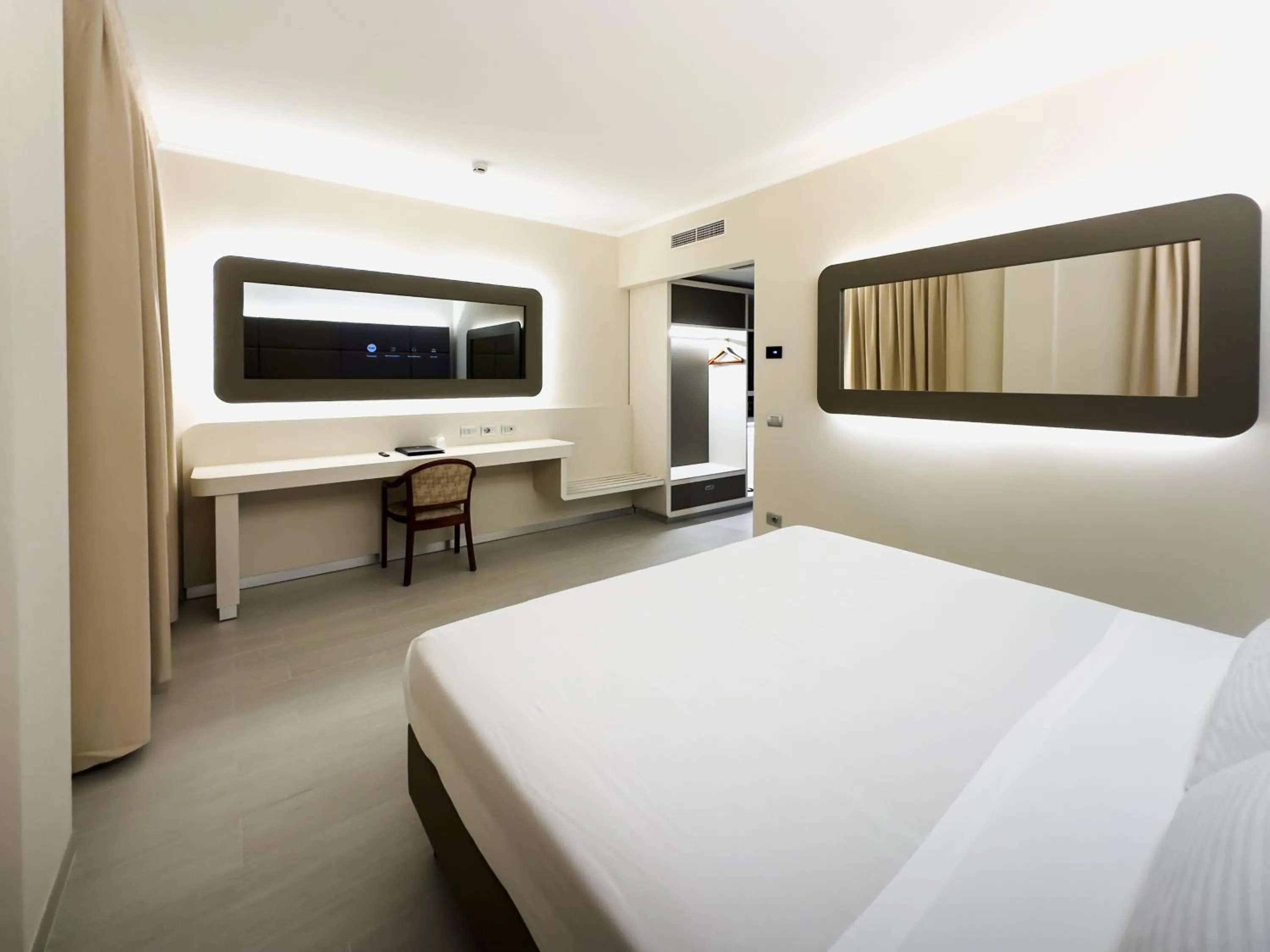 Bed in Grand Hotel Europa