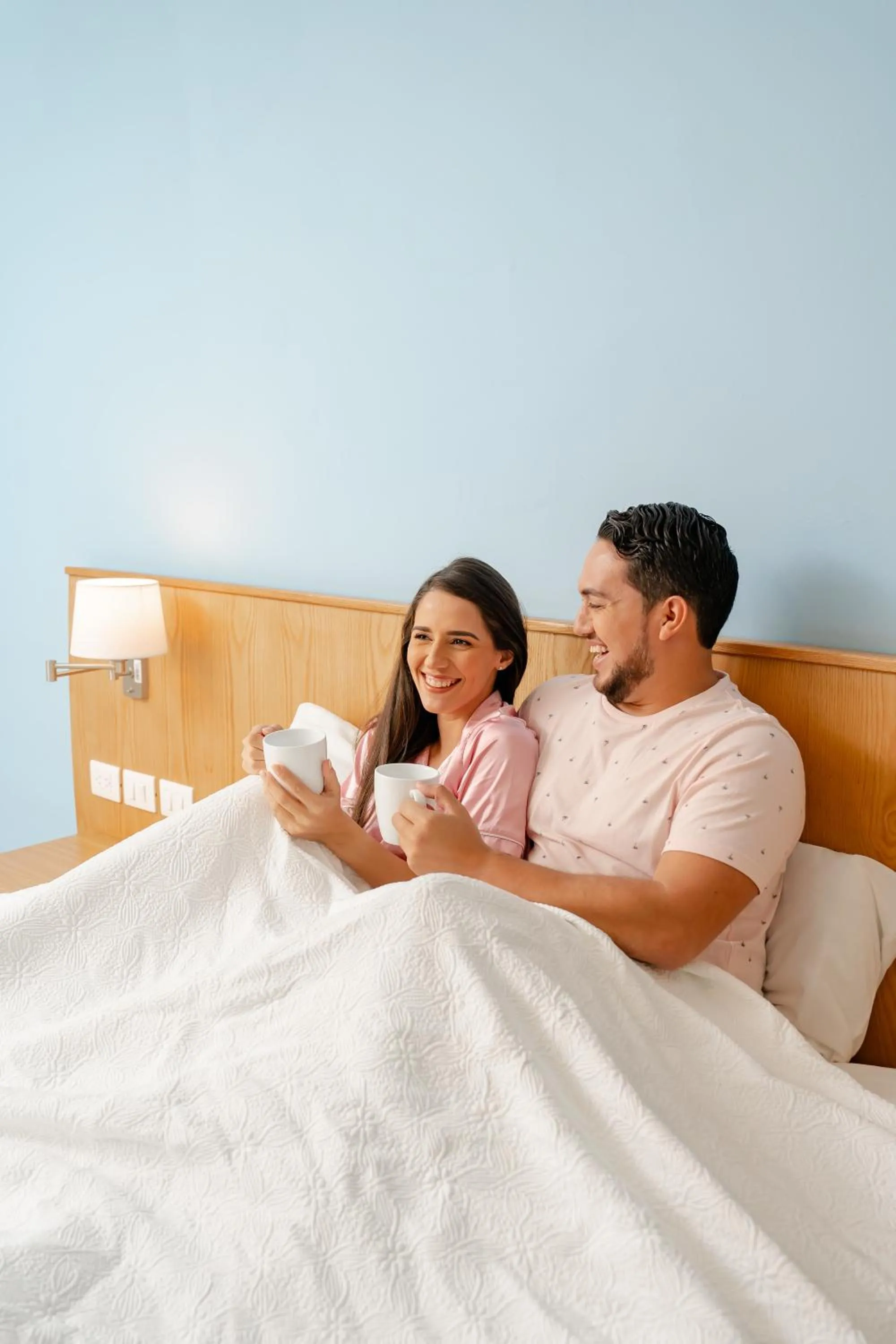 Bed in Coral Costa Caribe Beach Resort - All Inclusive