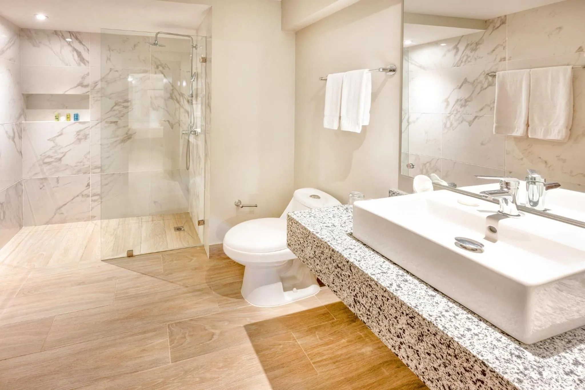 Bathroom in Coral Costa Caribe Beach Resort - All Inclusive