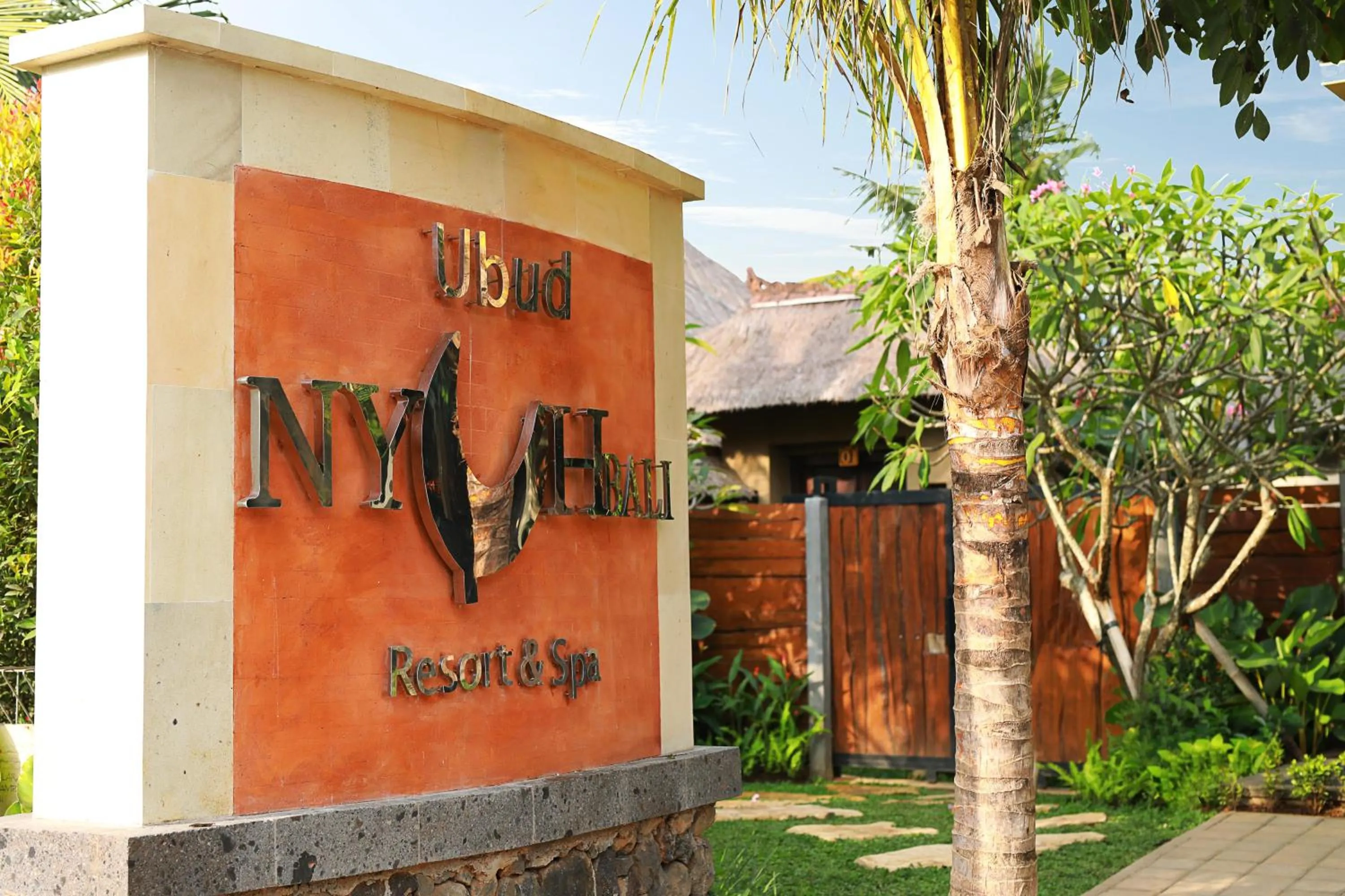 Property logo or sign in Ubud Nyuh Bali Resort & Spa