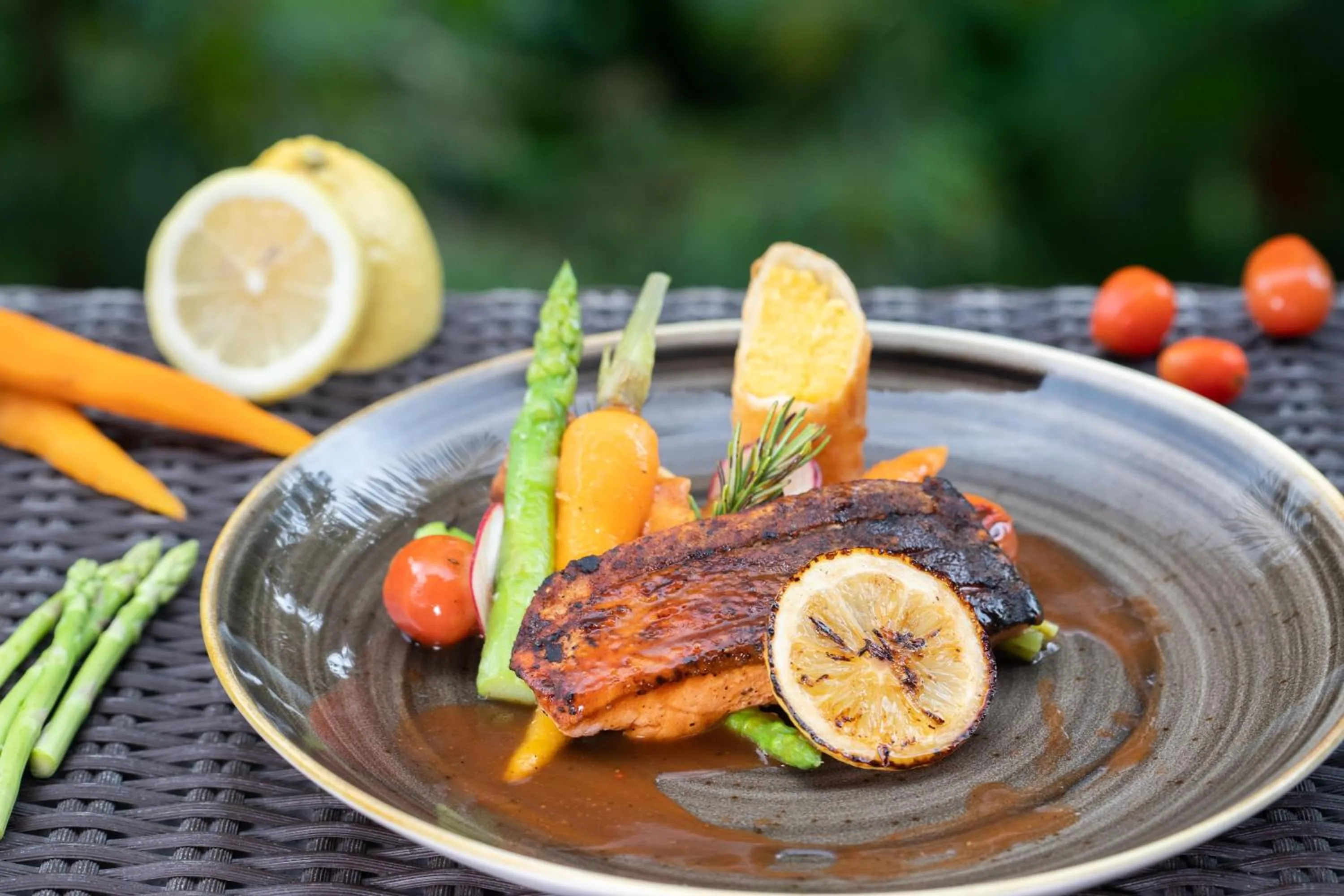 Food in Ubud Nyuh Bali Resort & Spa